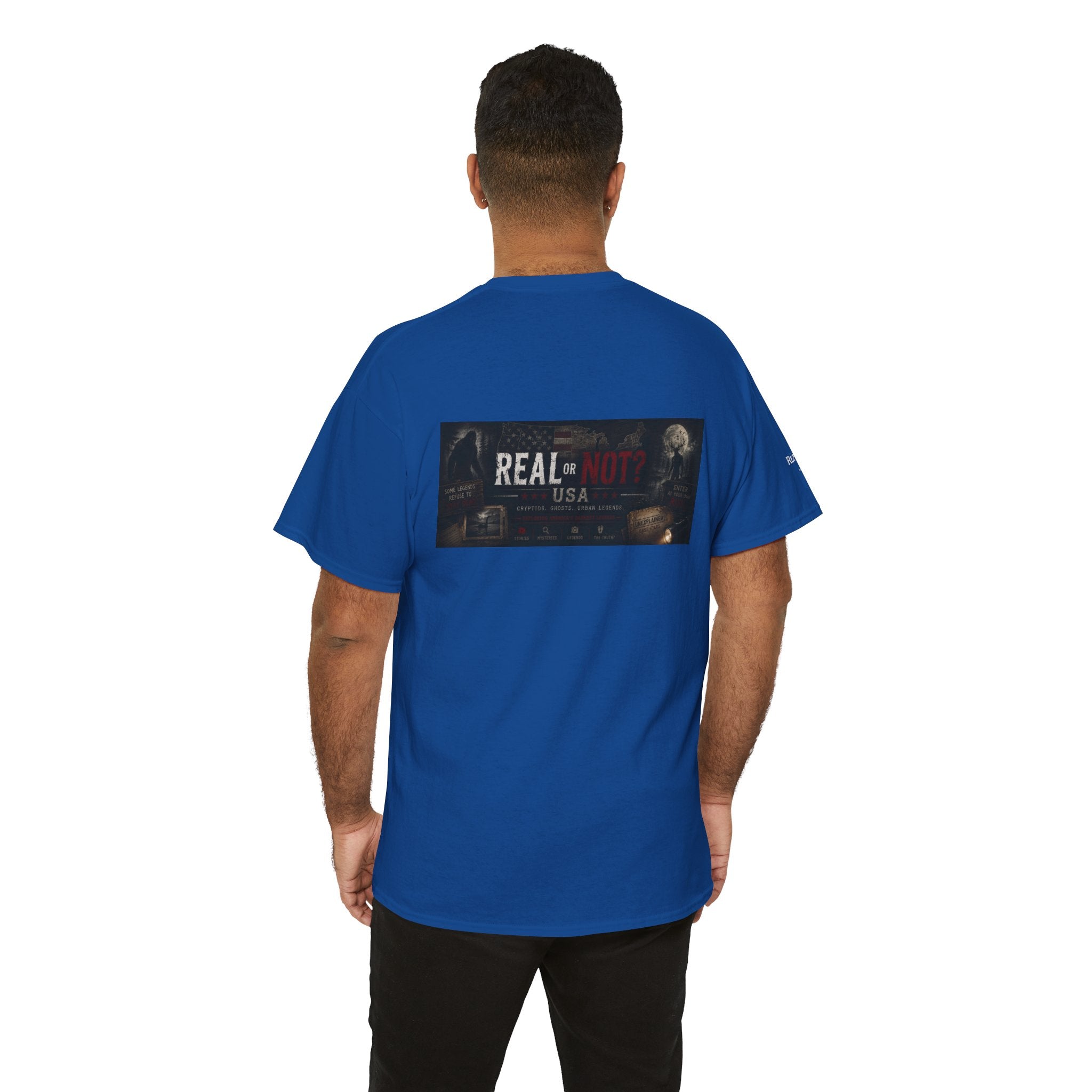 Official Real or Not? USA Vintage Graphic T-Shirt