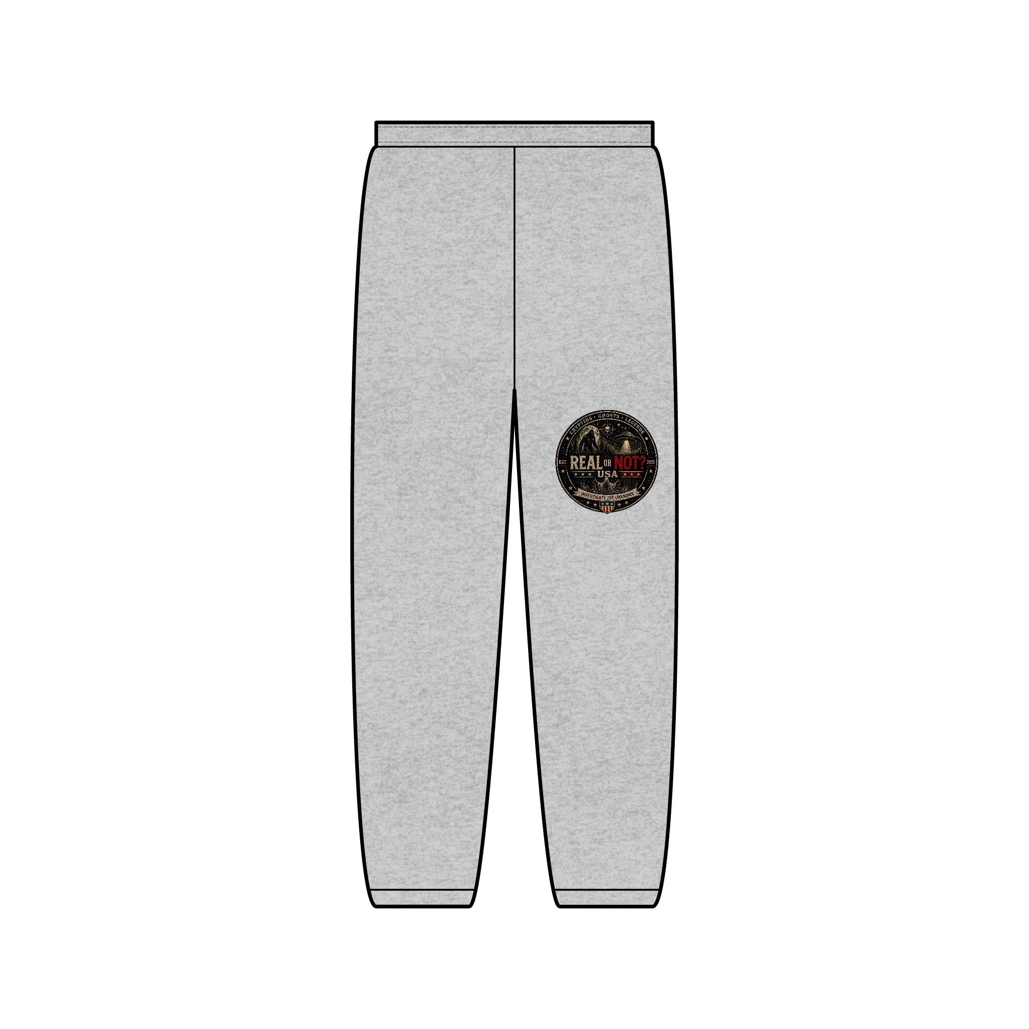 Classic Crew Sweatpants with Vintage Patch Logo