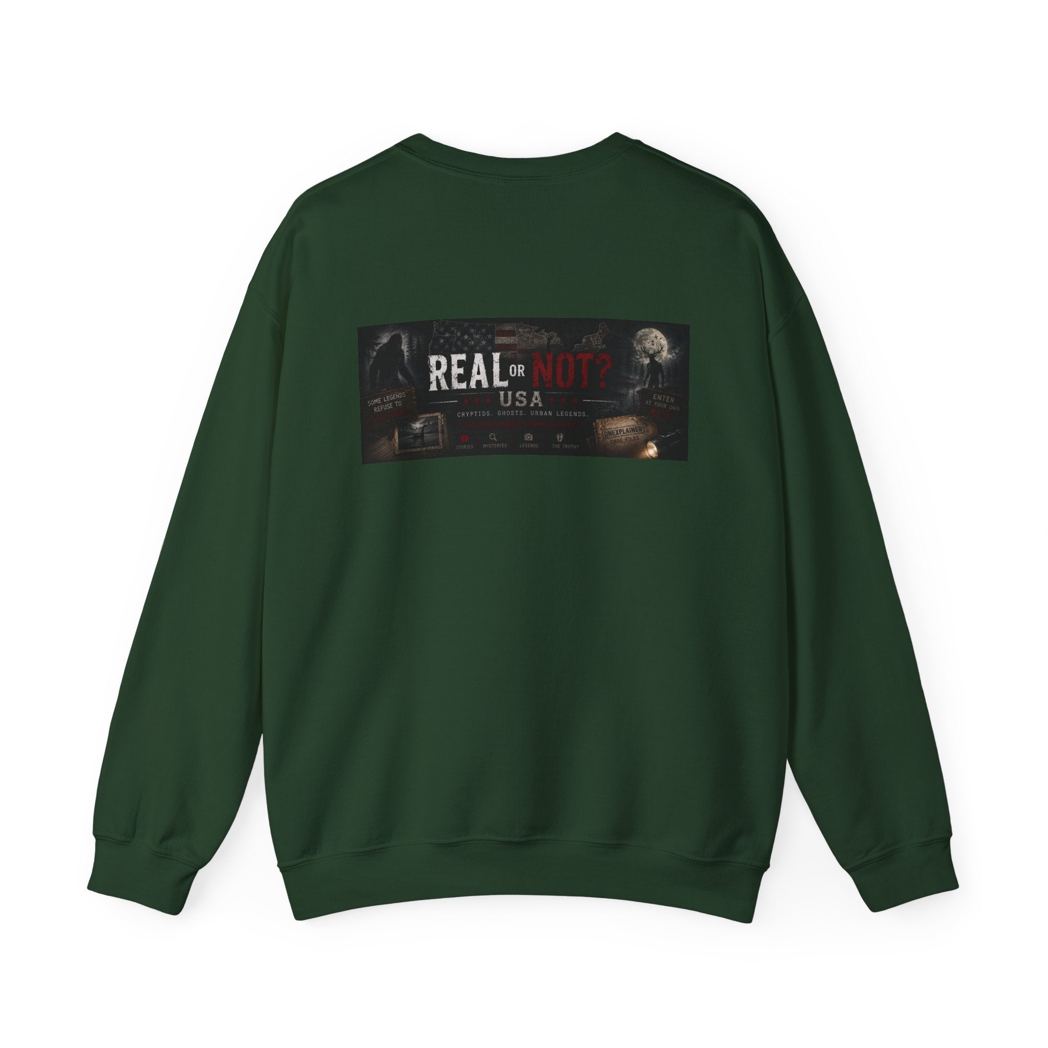 Real or Not? USA Crewneck Sweatshirt