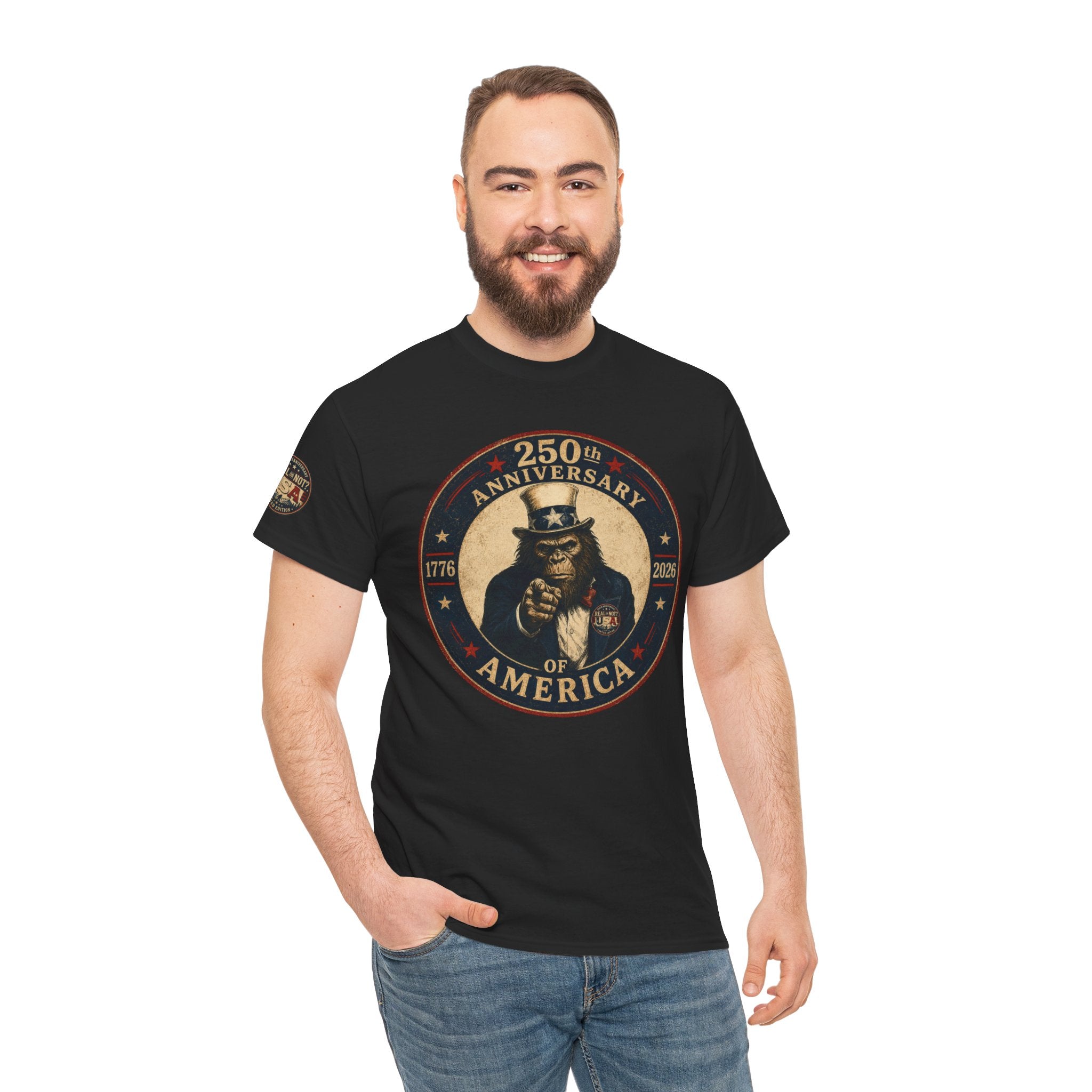 Limited Edition: Uncle Squatch 250th Anniversary of America T-Shirt