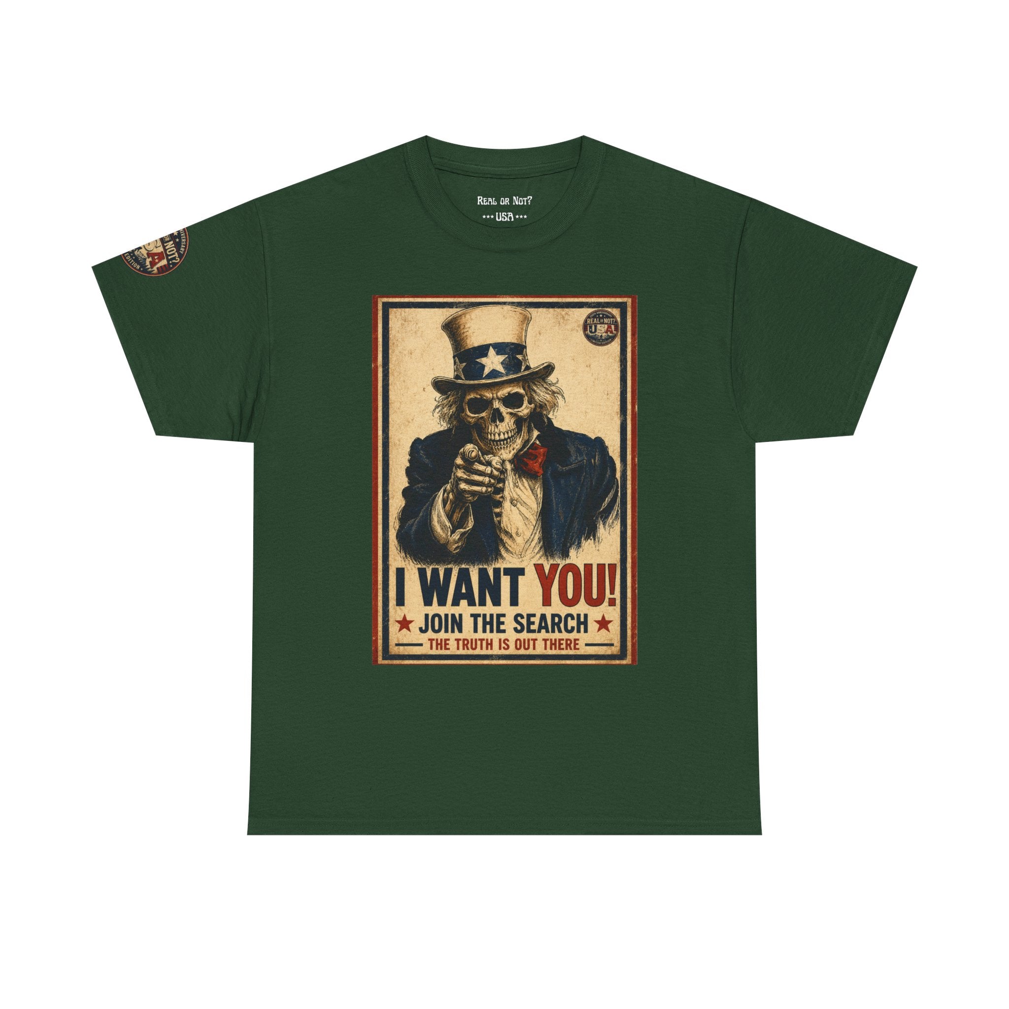 Uncle Sam Skull Limited Edition 250th USA Anniversary T- Shirt