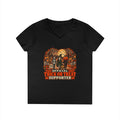 Trick or Treat Supporter Ladies V-Neck T-Shirt