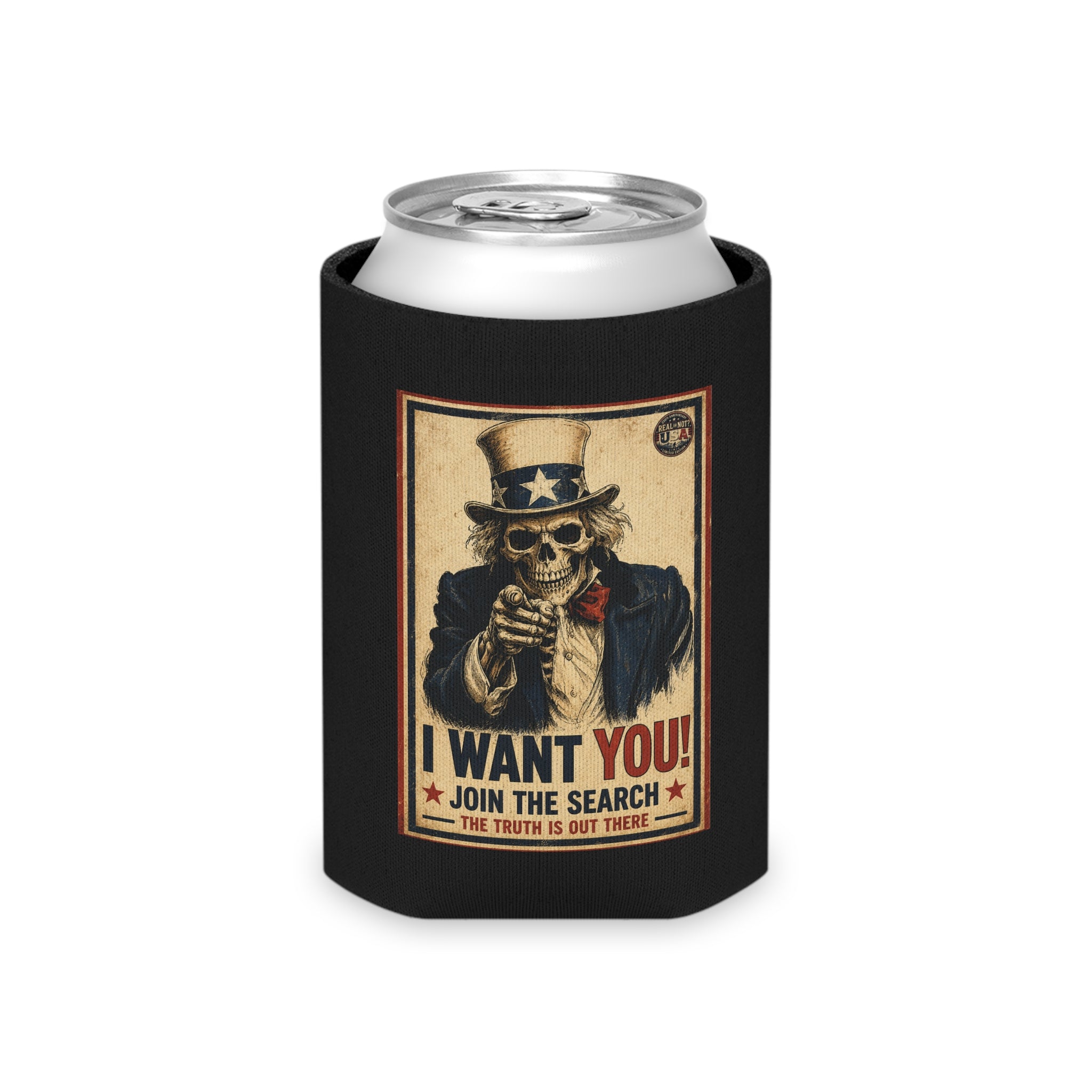 Uncle Sam Skull Limited Edition 250th USA Anniversary Koozie