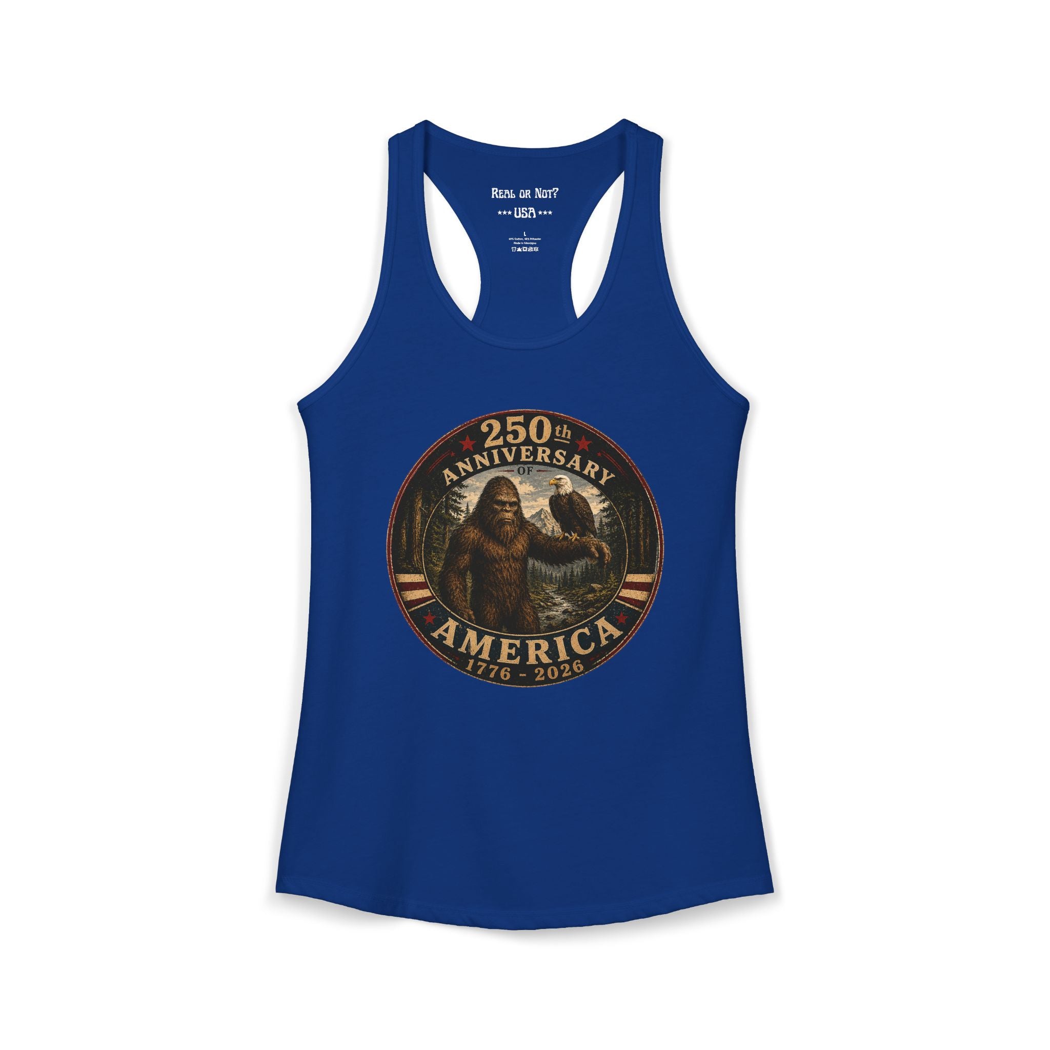 Limited Edition: 250th Anniversary America Ladies Racerback Tank