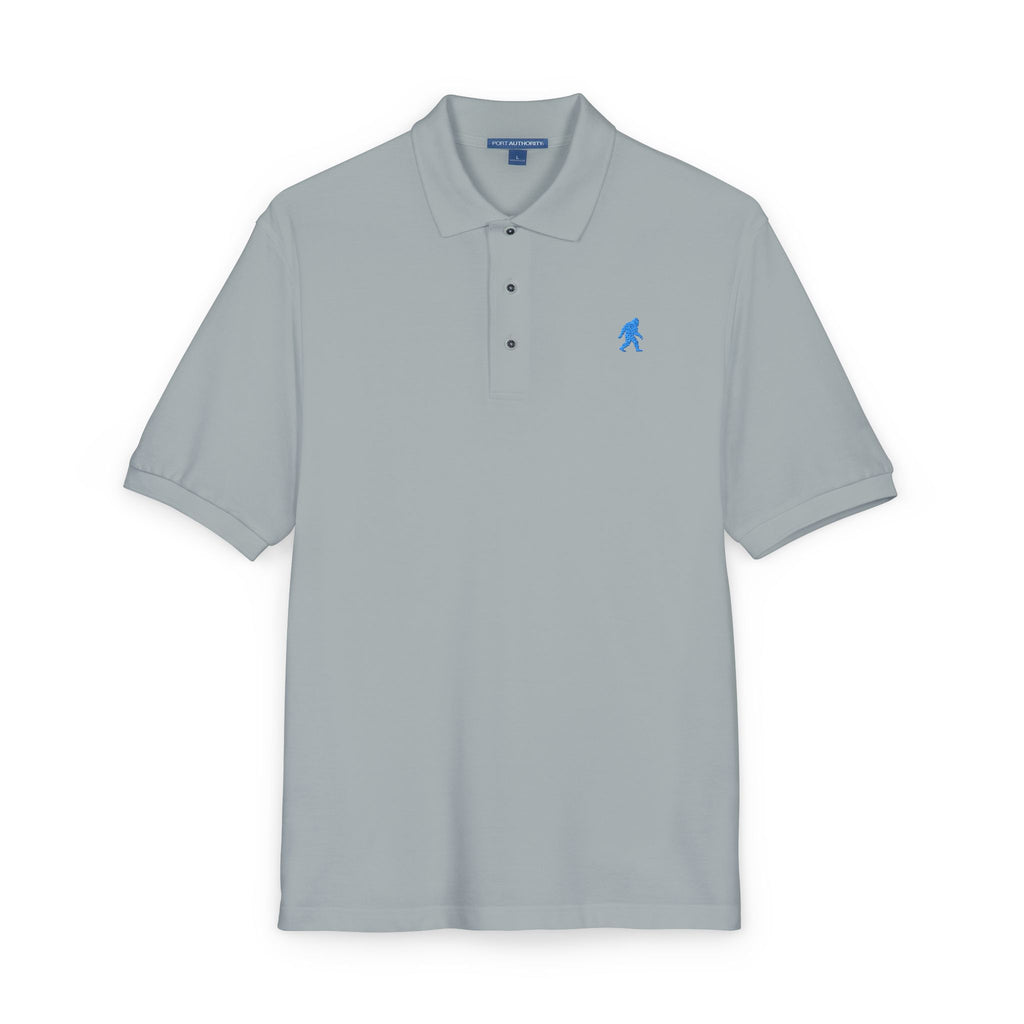 Bigfoot Polo Blue Silhouette