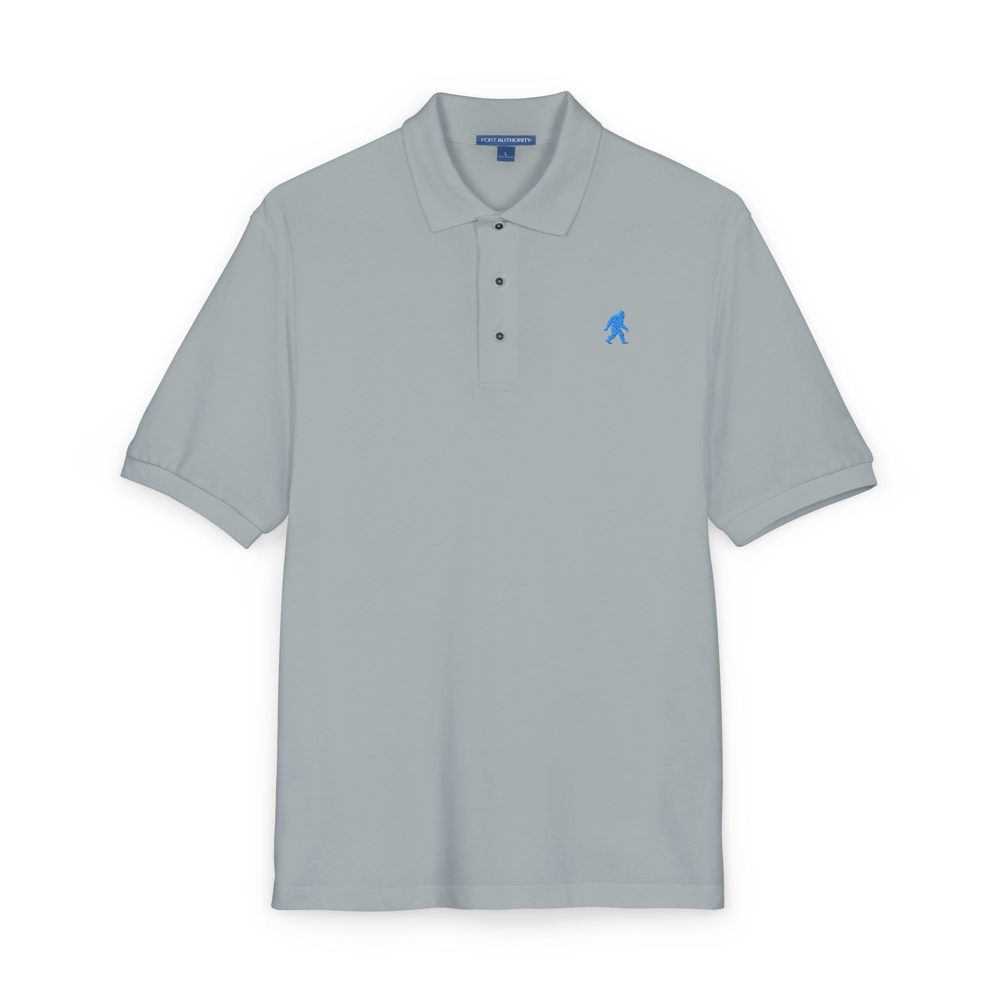 Bigfoot Polo Blue Silhouette