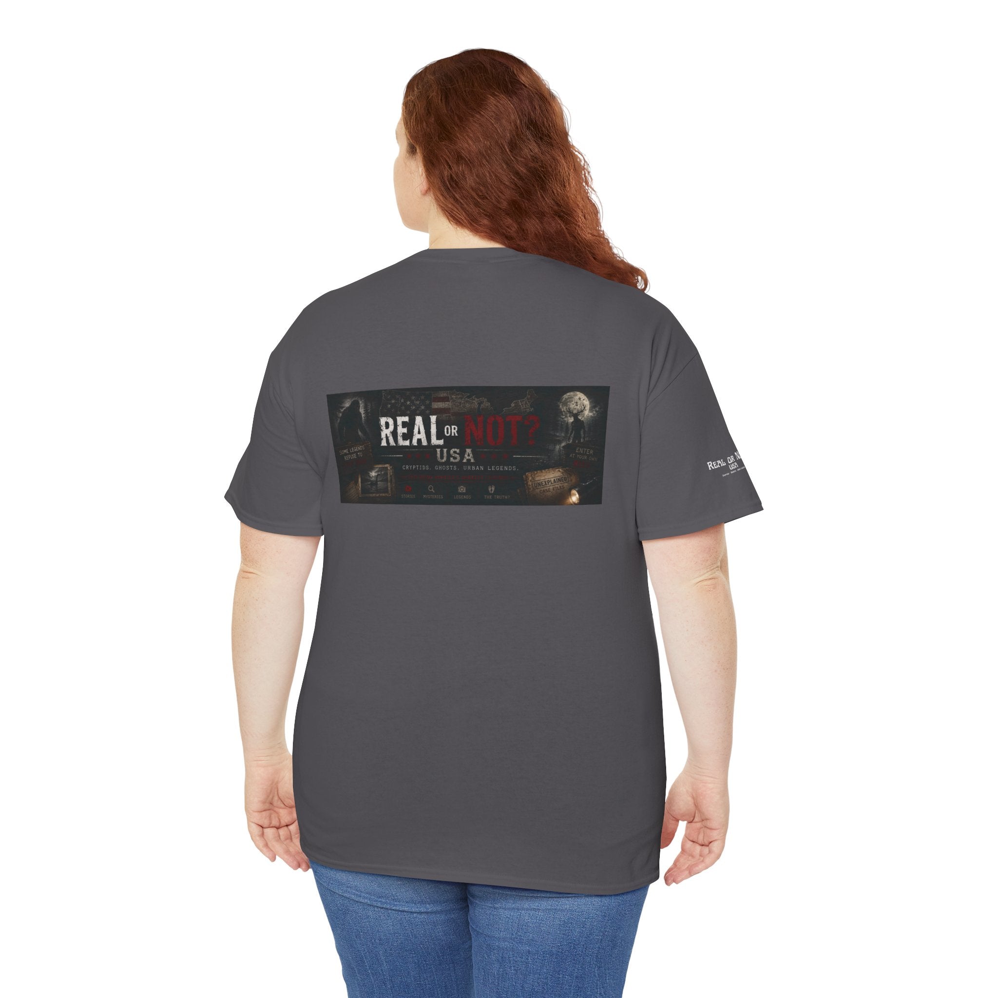 Official Real or Not? USA Vintage Graphic T-Shirt