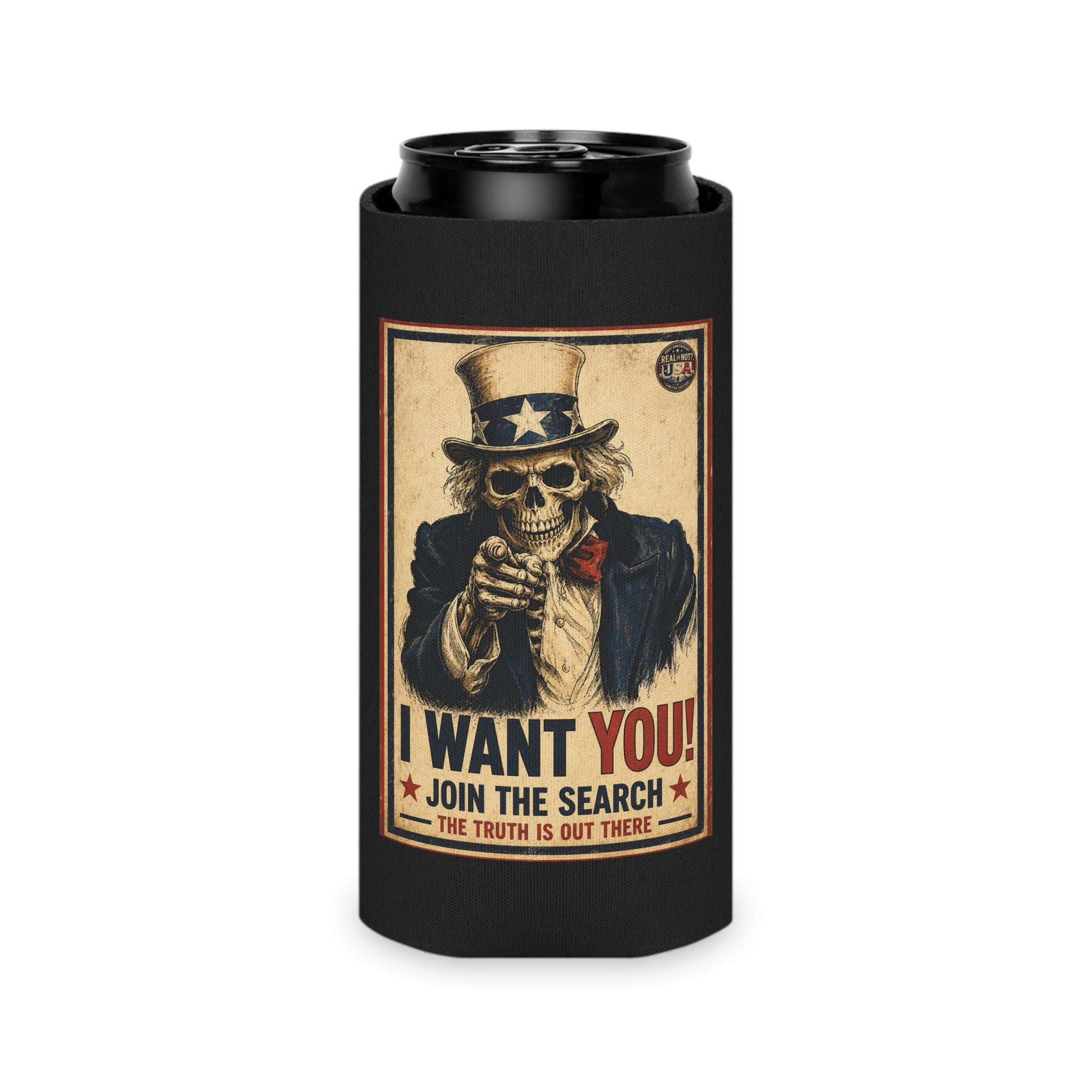 Uncle Sam Skull Limited Edition 250th USA Anniversary Koozie