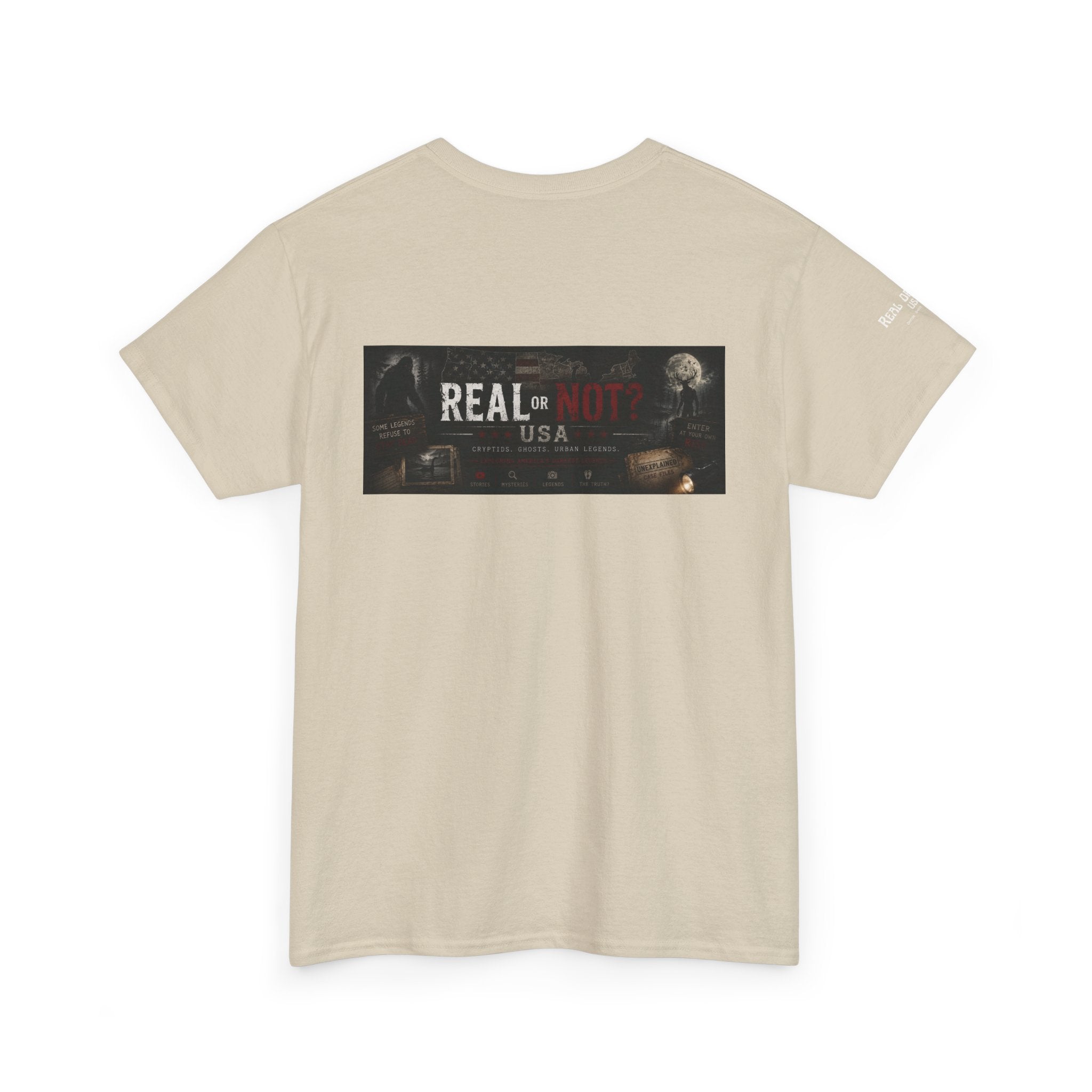 Official Real or Not? USA Vintage Graphic T-Shirt