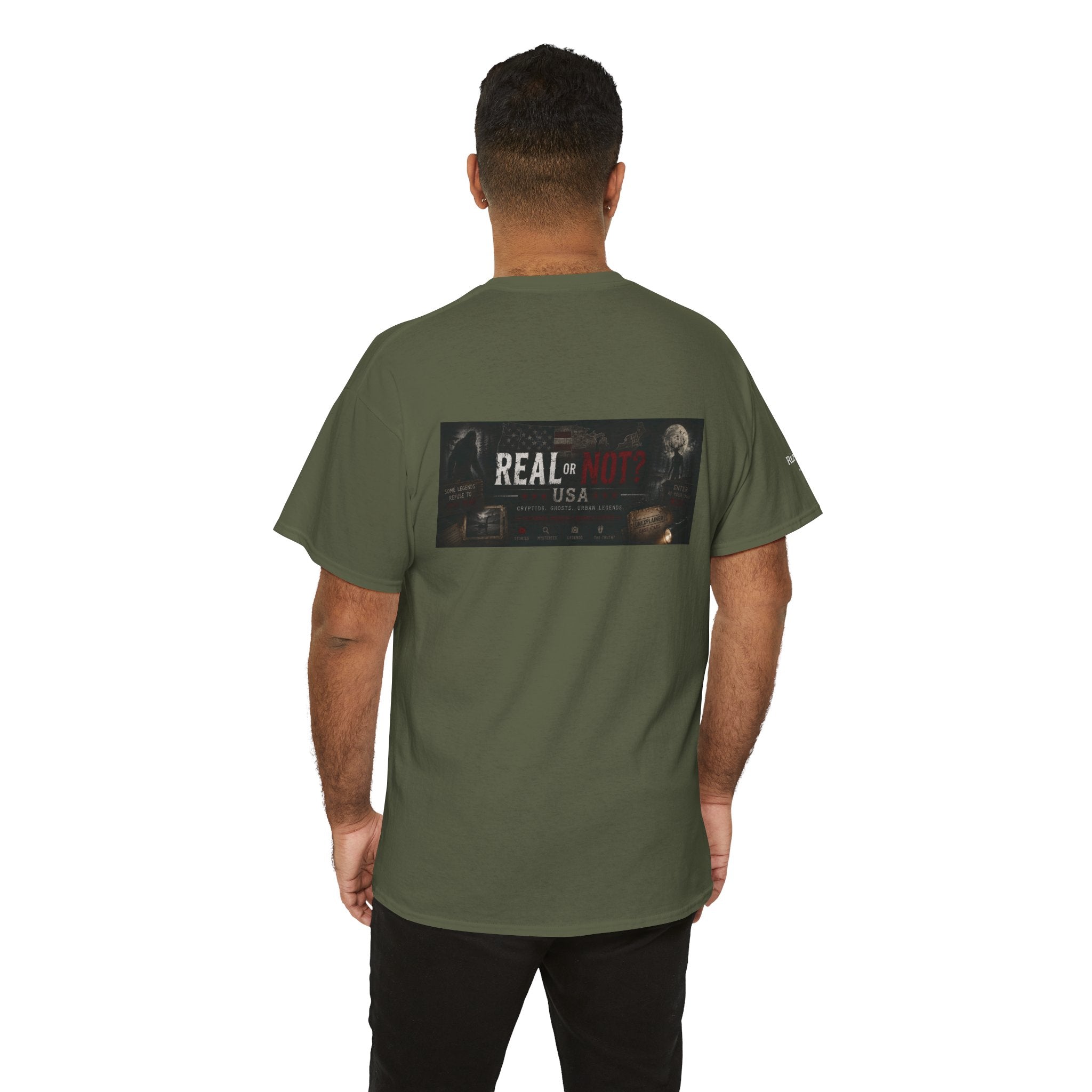 Official Real or Not? USA Vintage Graphic T-Shirt