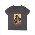 Uncle Sam Skull Limited Edition 250th USA Anniversary Ladies' V-Neck T-Shirt