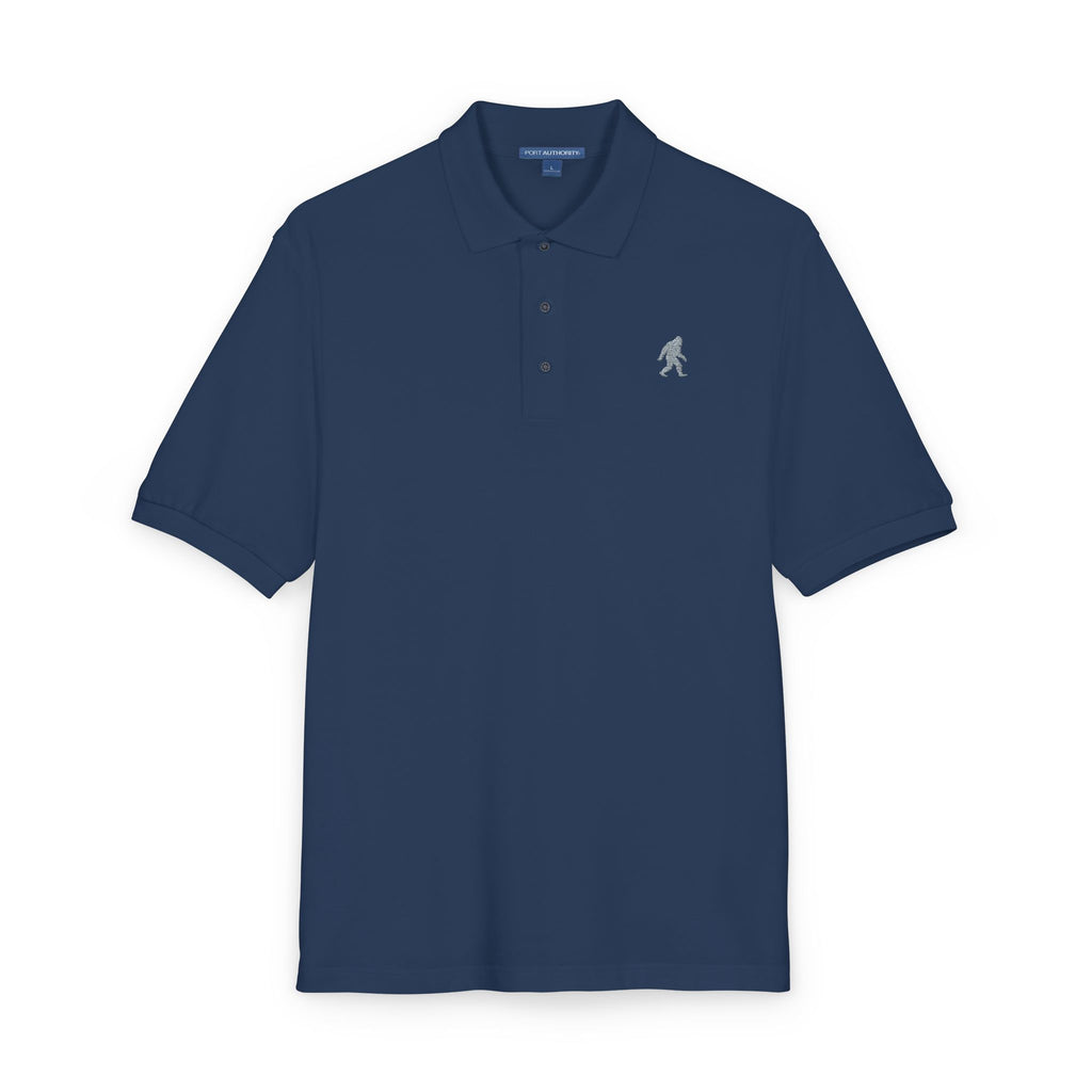 Bigfoot Polo Gray Silhouette