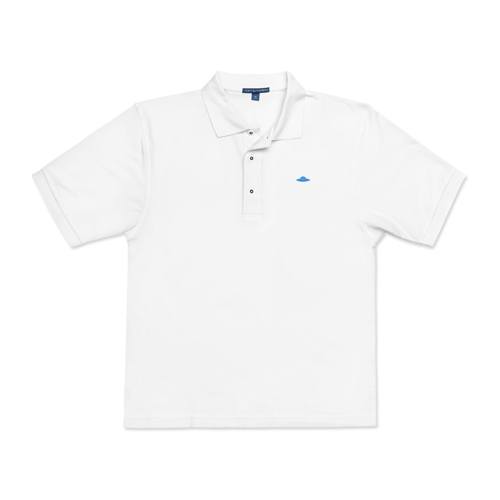 UFO Polo Blue Silhouette