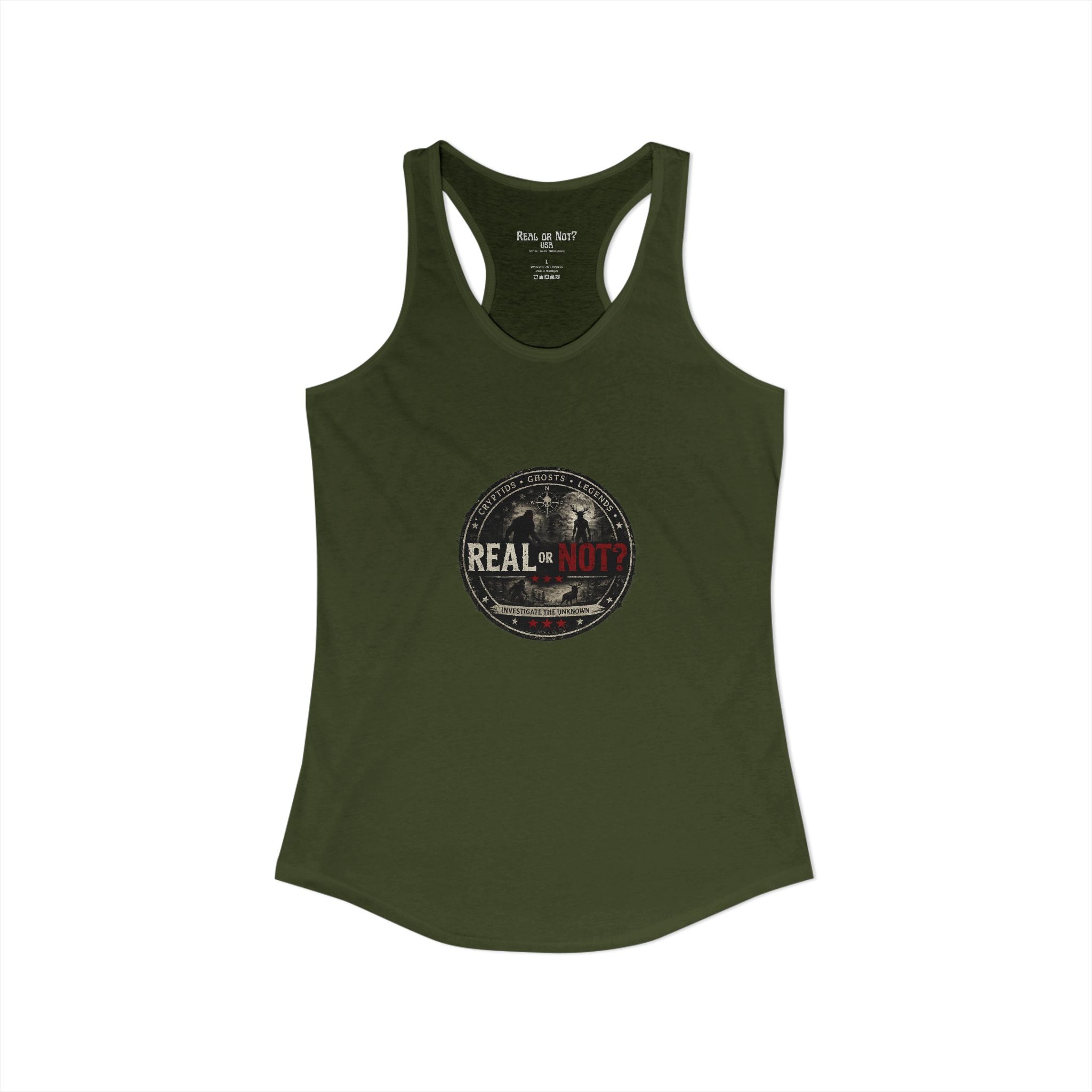 Real or Not? USA Women's Racerback Tank