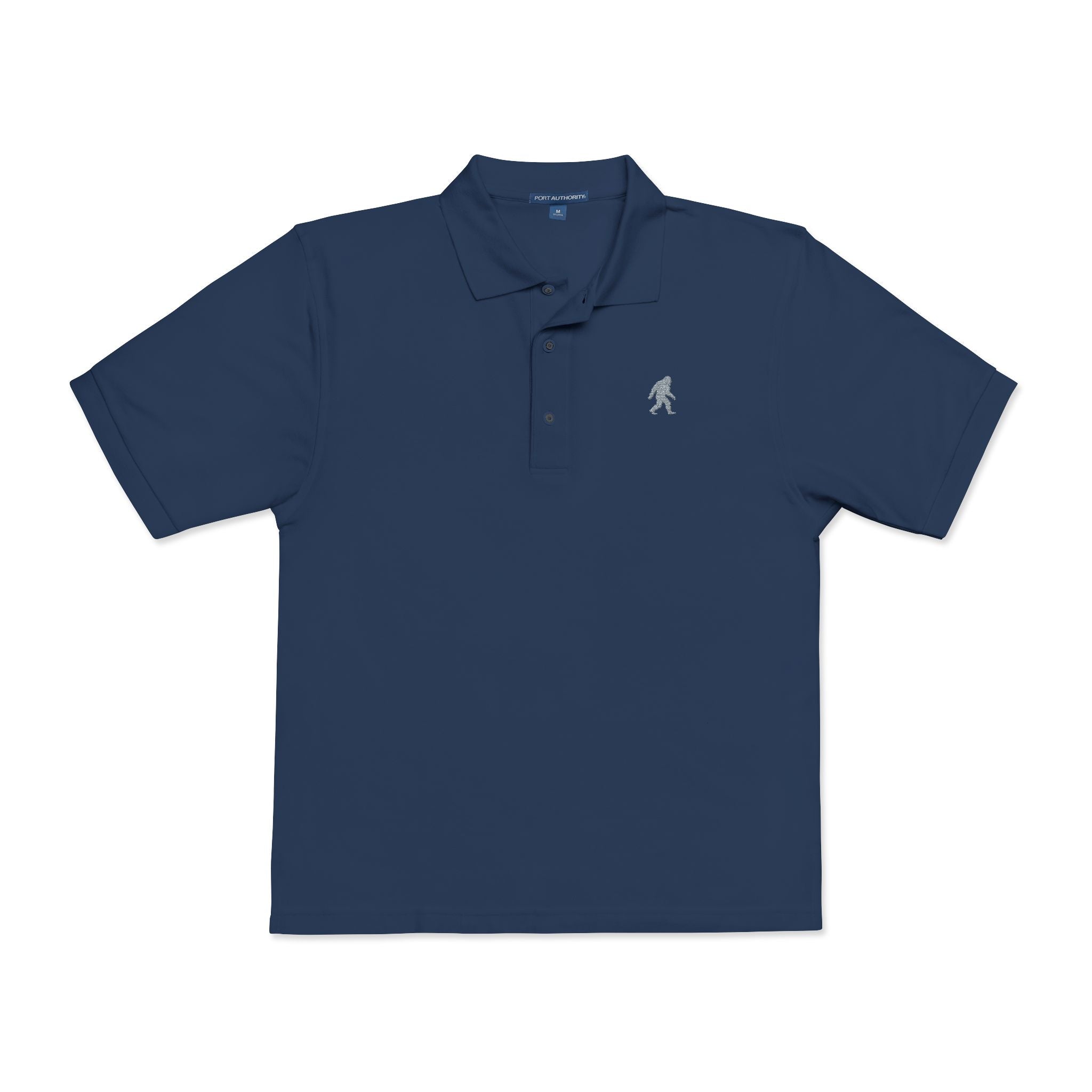 Bigfoot Polo Gray Silhouette