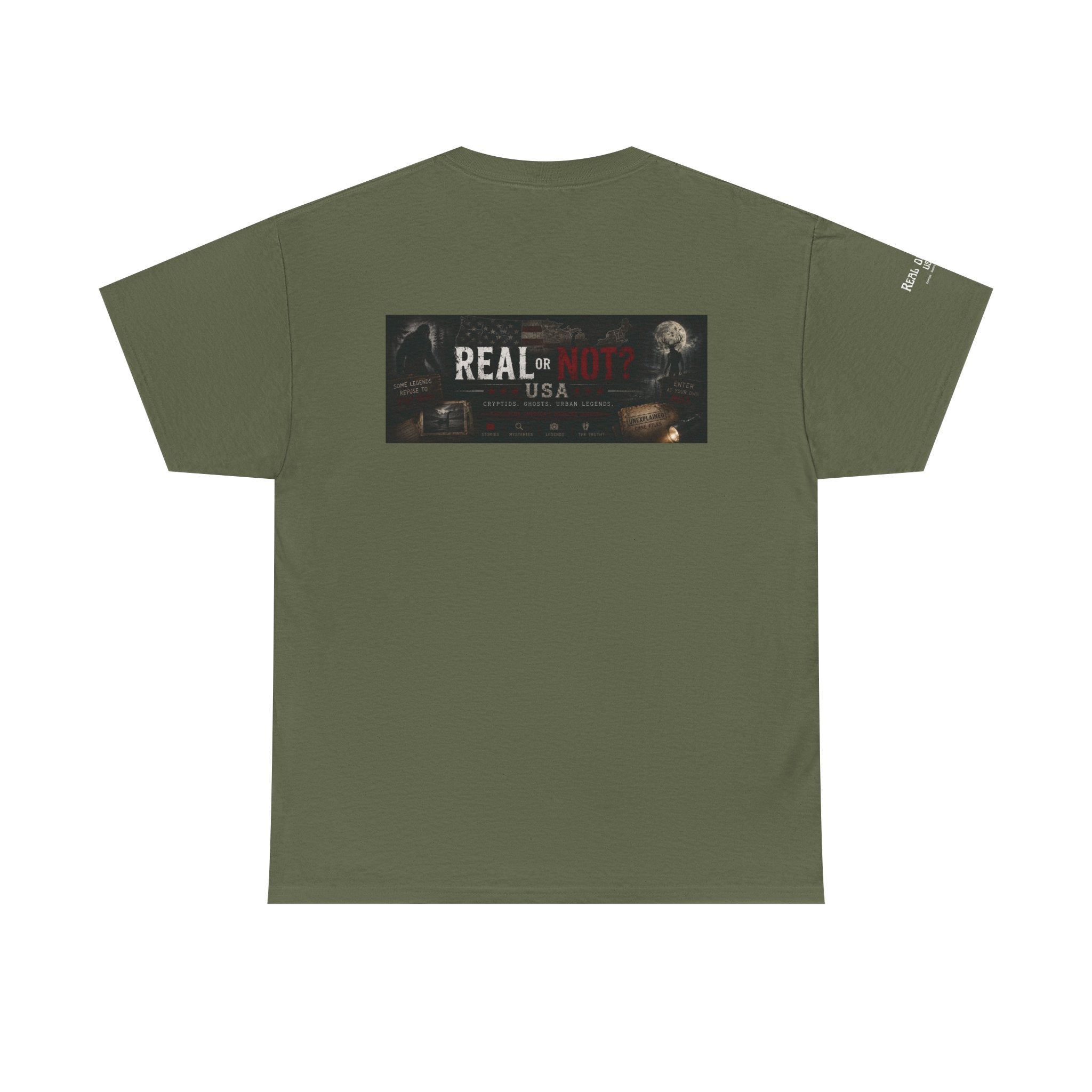 Official Real or Not? USA Vintage Graphic T-Shirt
