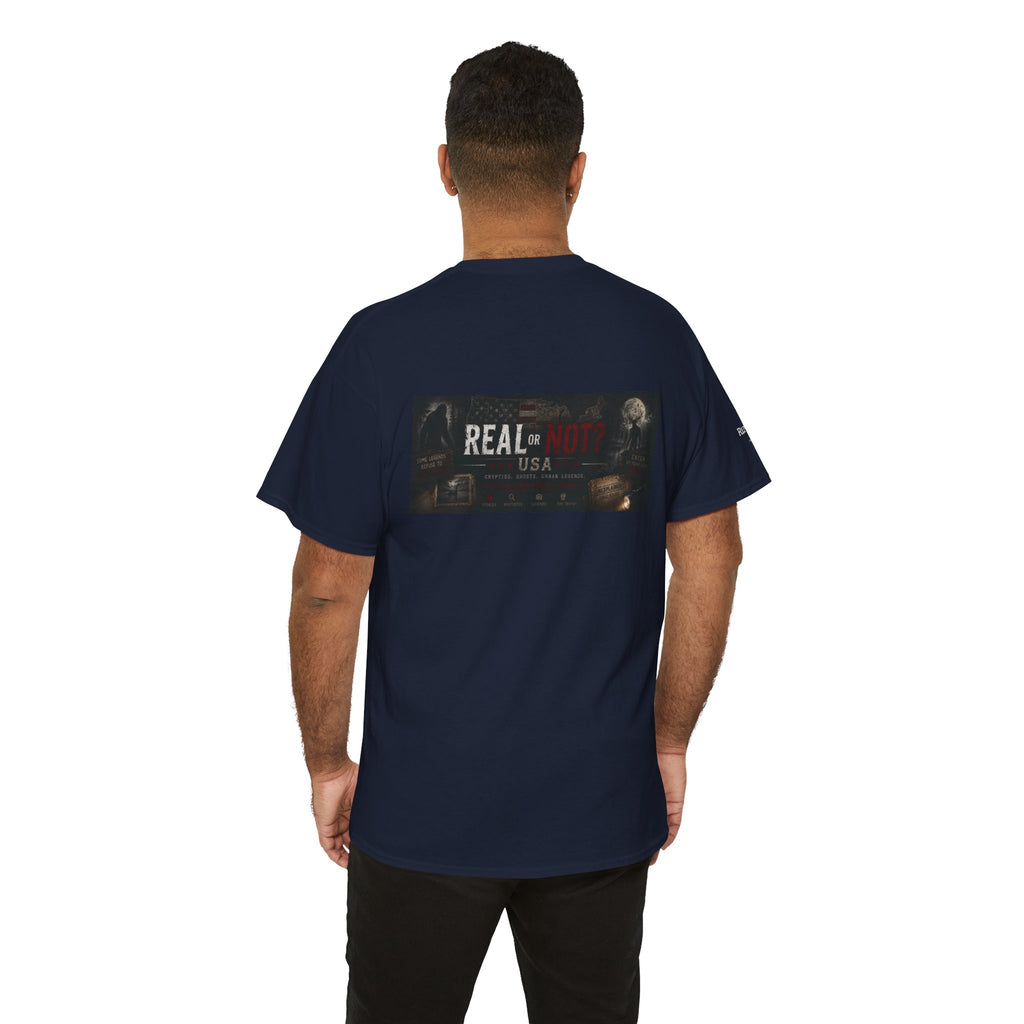 Official Real or Not? USA Vintage Graphic T-Shirt