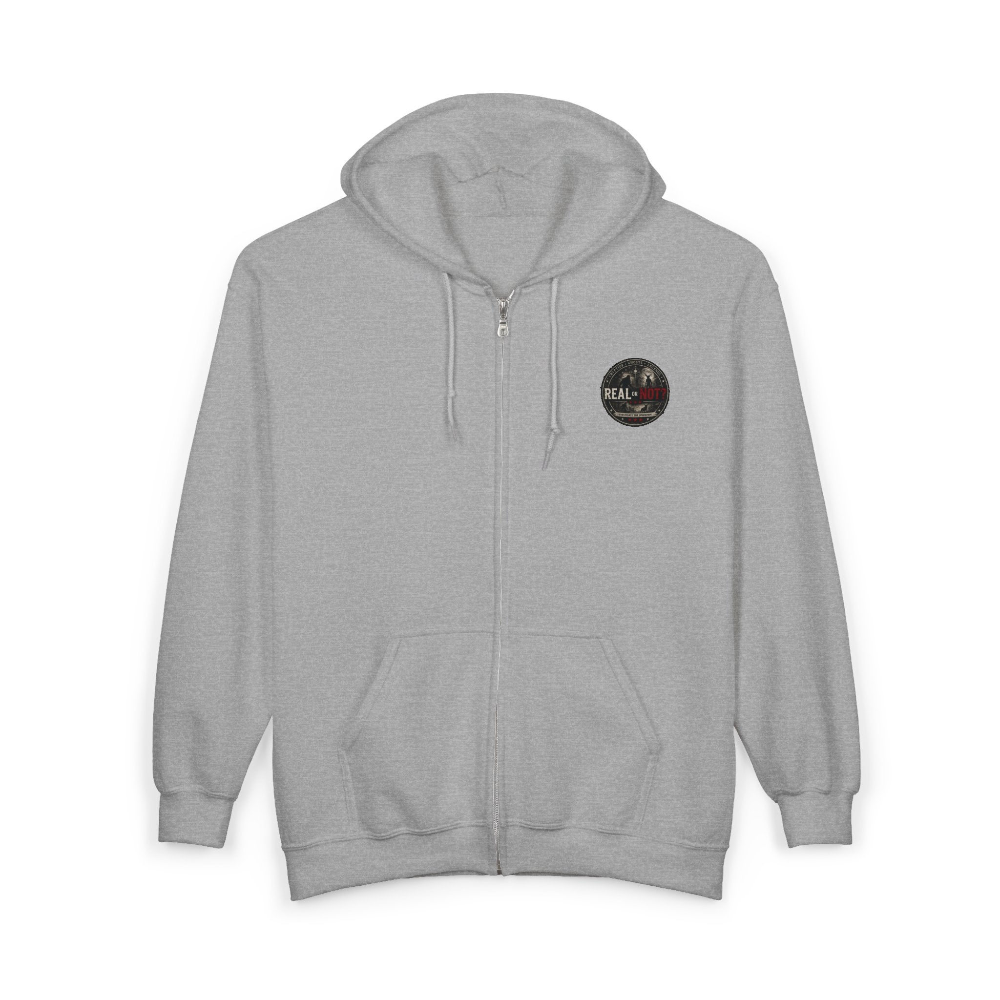 Official Real or Not? USA Full‑Zip Hooded Sweatshirt