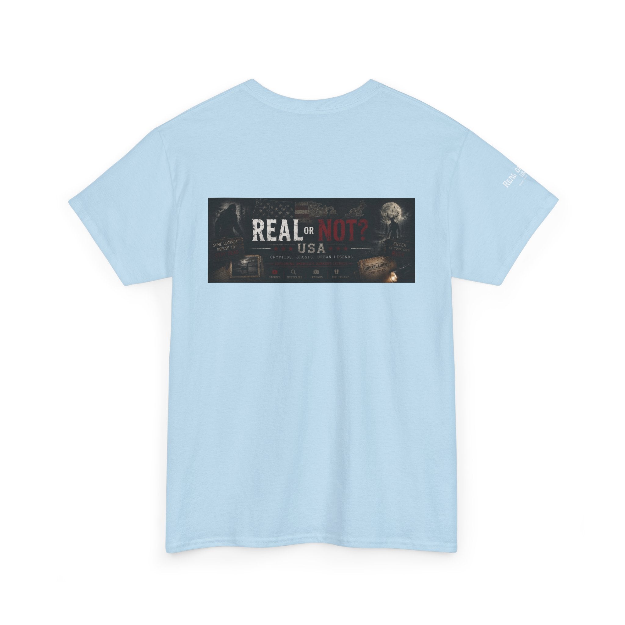 Official Real or Not? USA Vintage Graphic T-Shirt