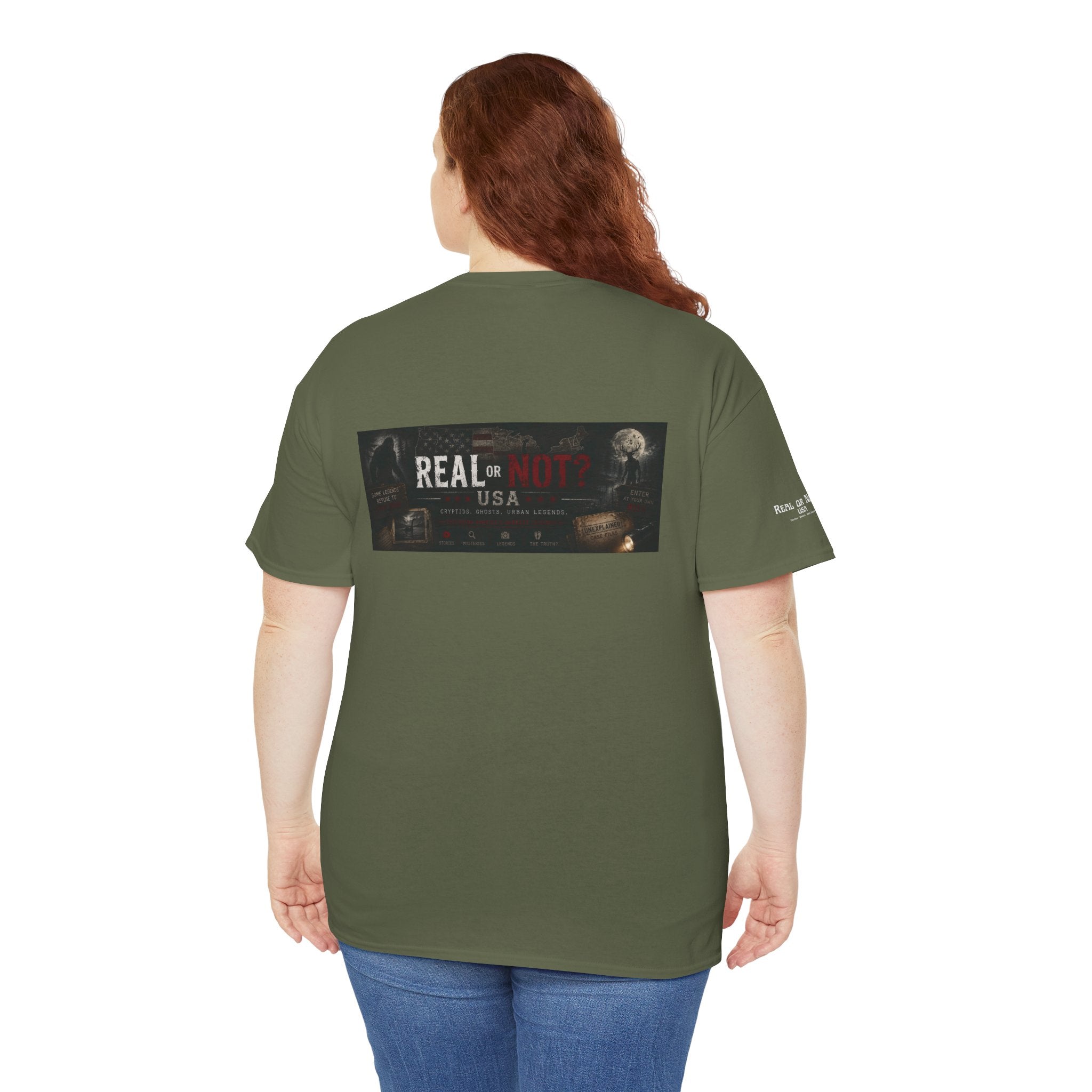 Official Real or Not? USA Vintage Graphic T-Shirt