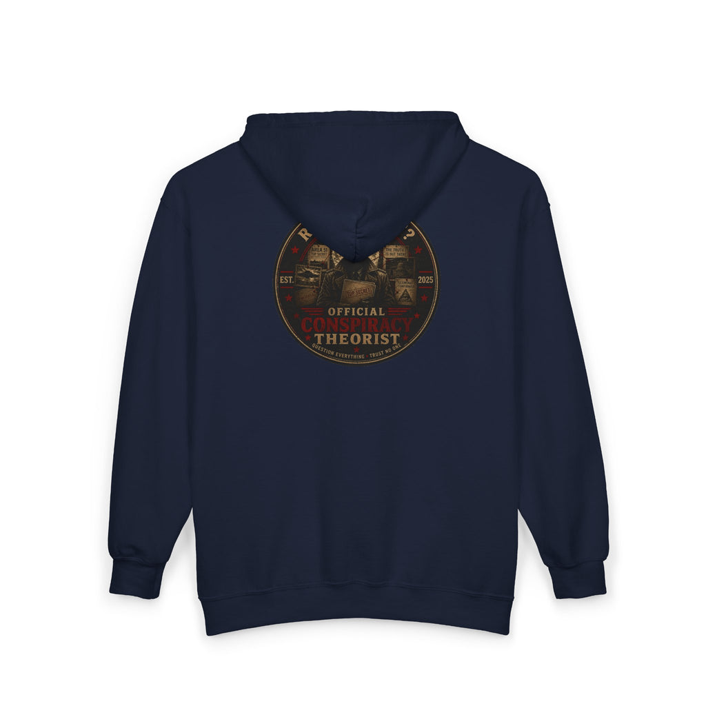 Conspiracy Theorist Zip Hoodie