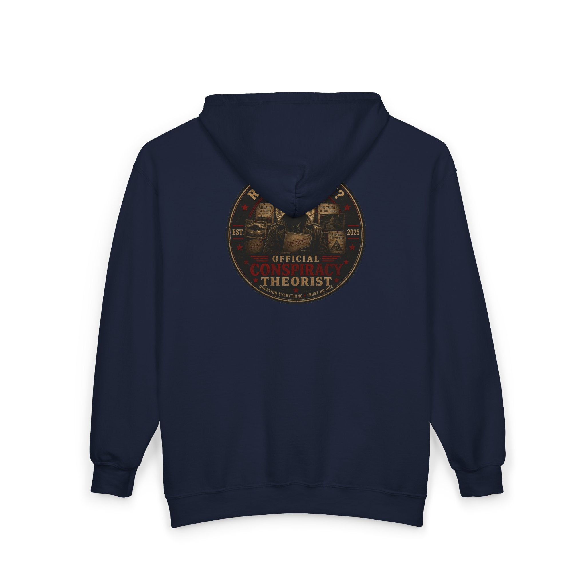 Conspiracy Theorist Zip Hoodie