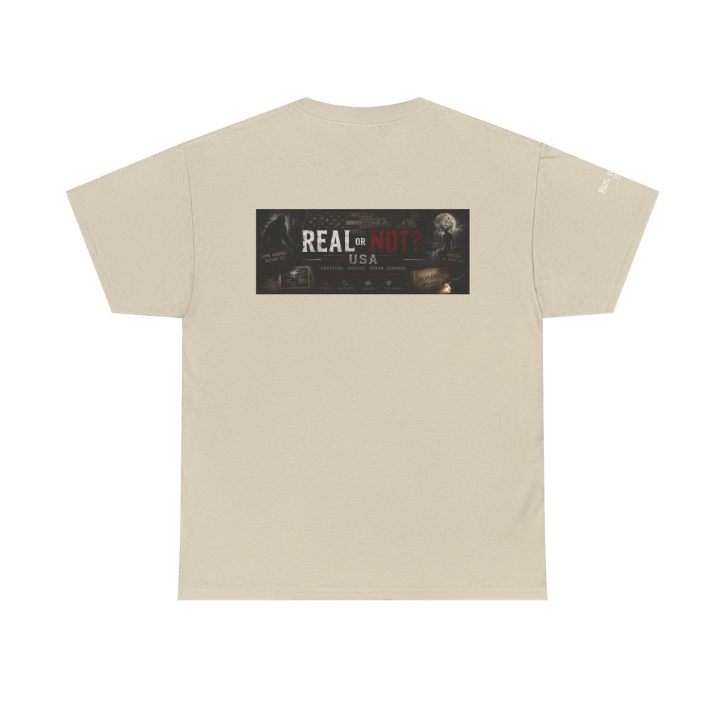 Official Real or Not? USA Vintage Graphic T-Shirt