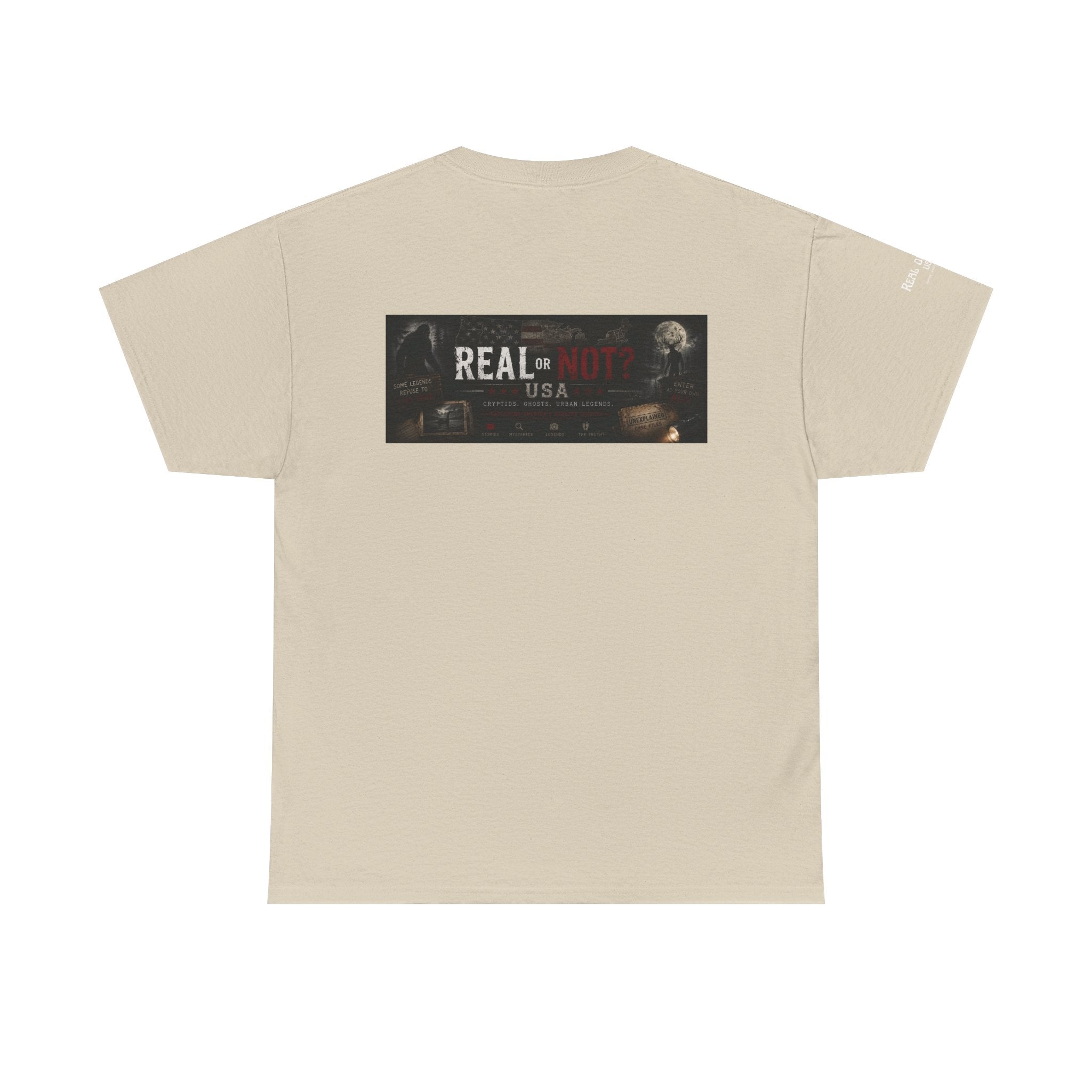 Official Real or Not? USA Vintage Graphic T-Shirt