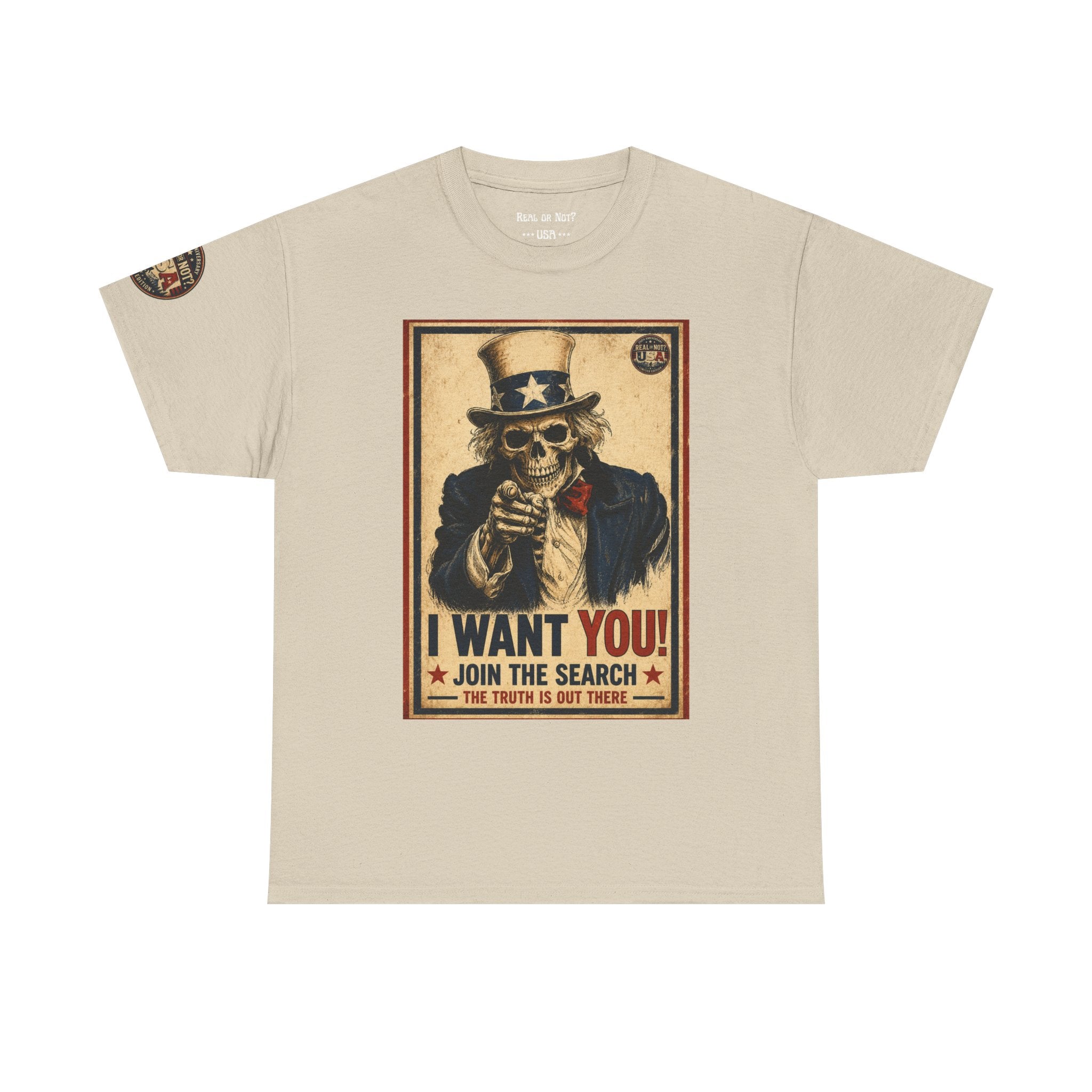 Uncle Sam Skull Limited Edition 250th USA Anniversary T- Shirt