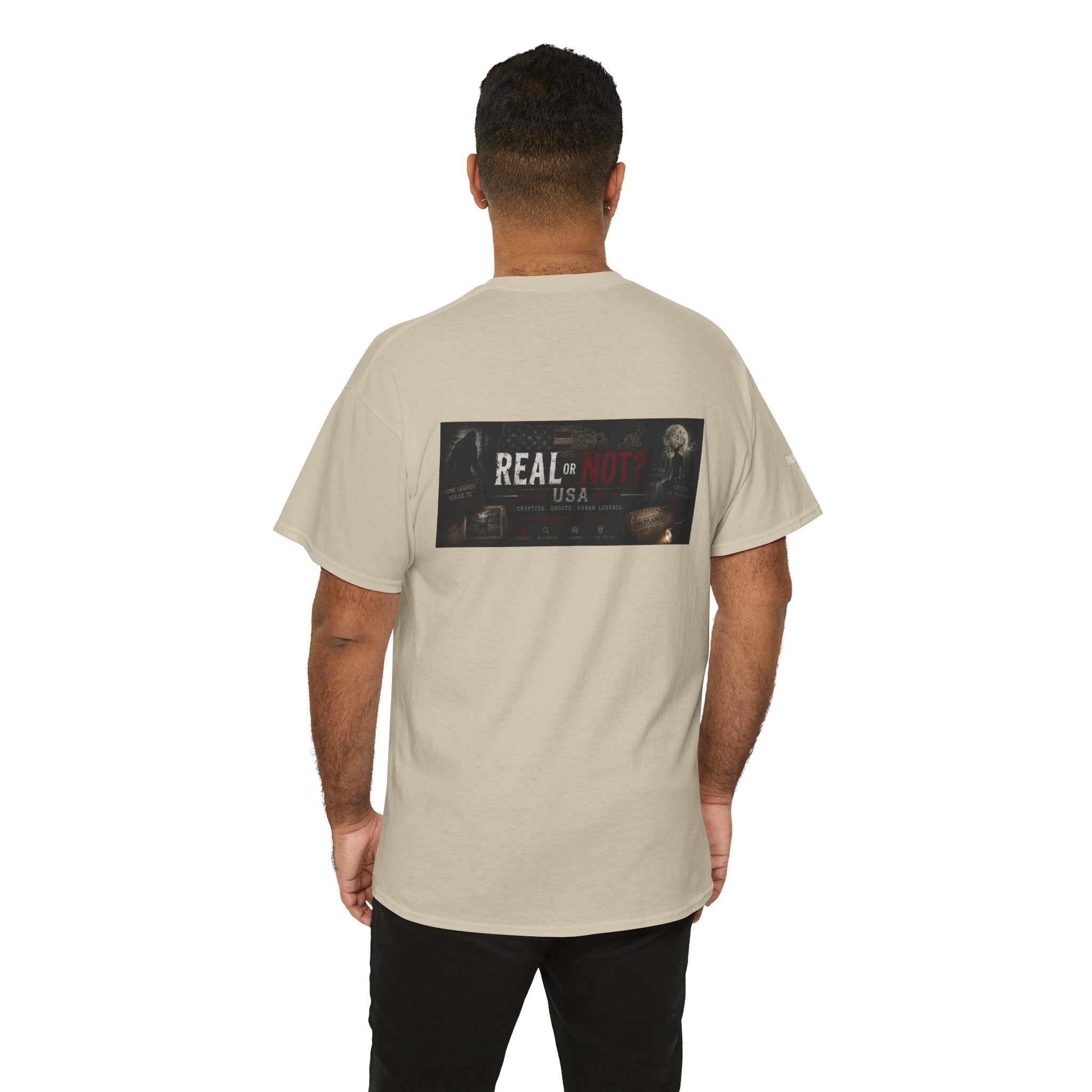 Official Real or Not? USA Vintage Graphic T-Shirt