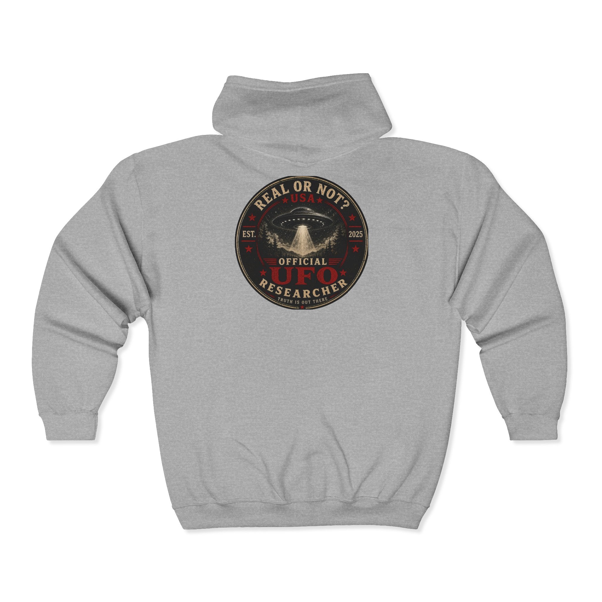 UFO Researcher Zip Hoodie