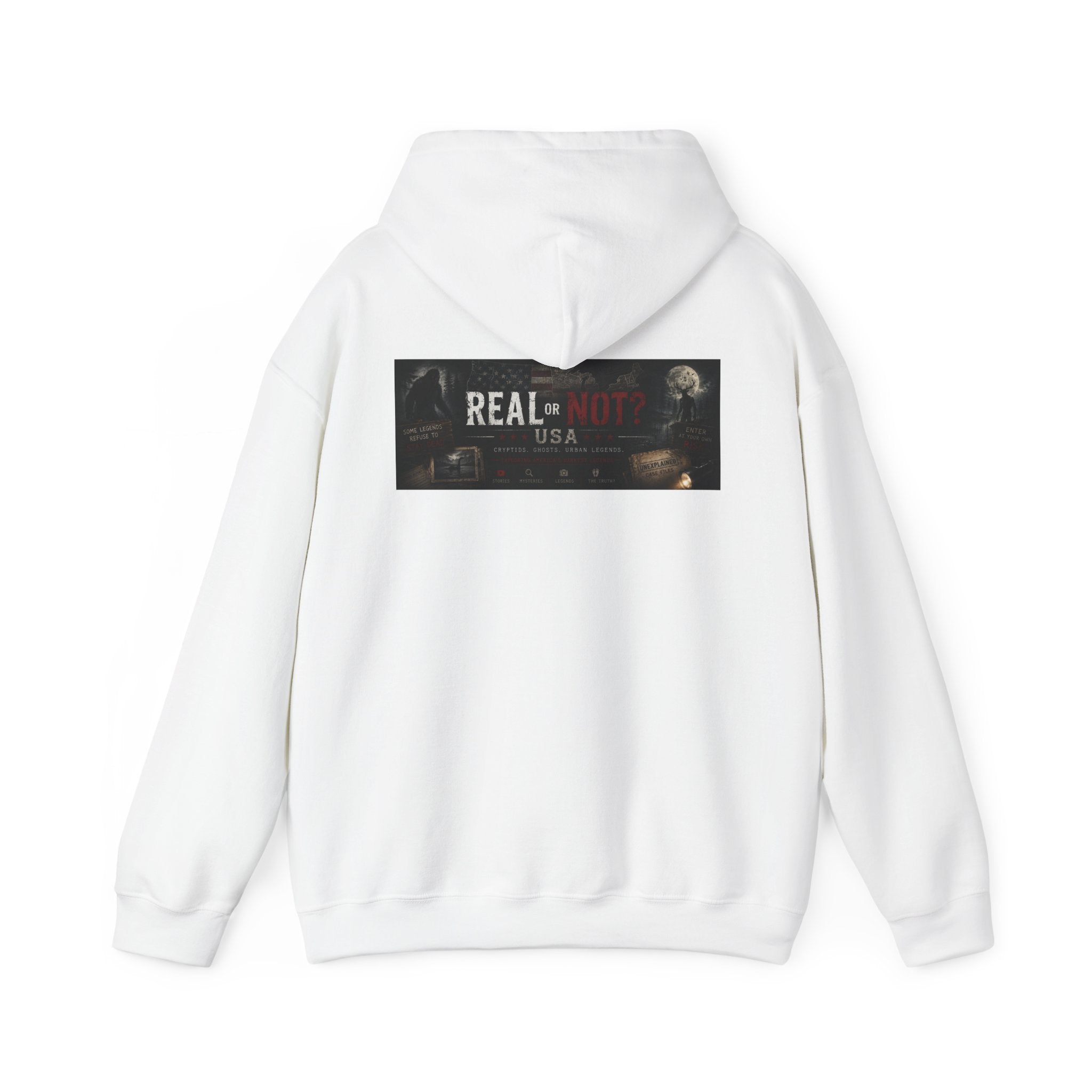 Official Real or Not? USA Hooded Sweatshirt