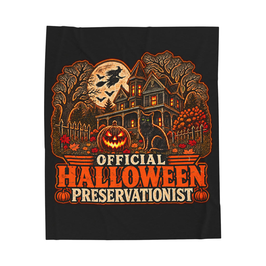 Halloween Preservationist v.2 Plush Blanket