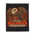 Halloween Preservationist v.2 Plush Blanket