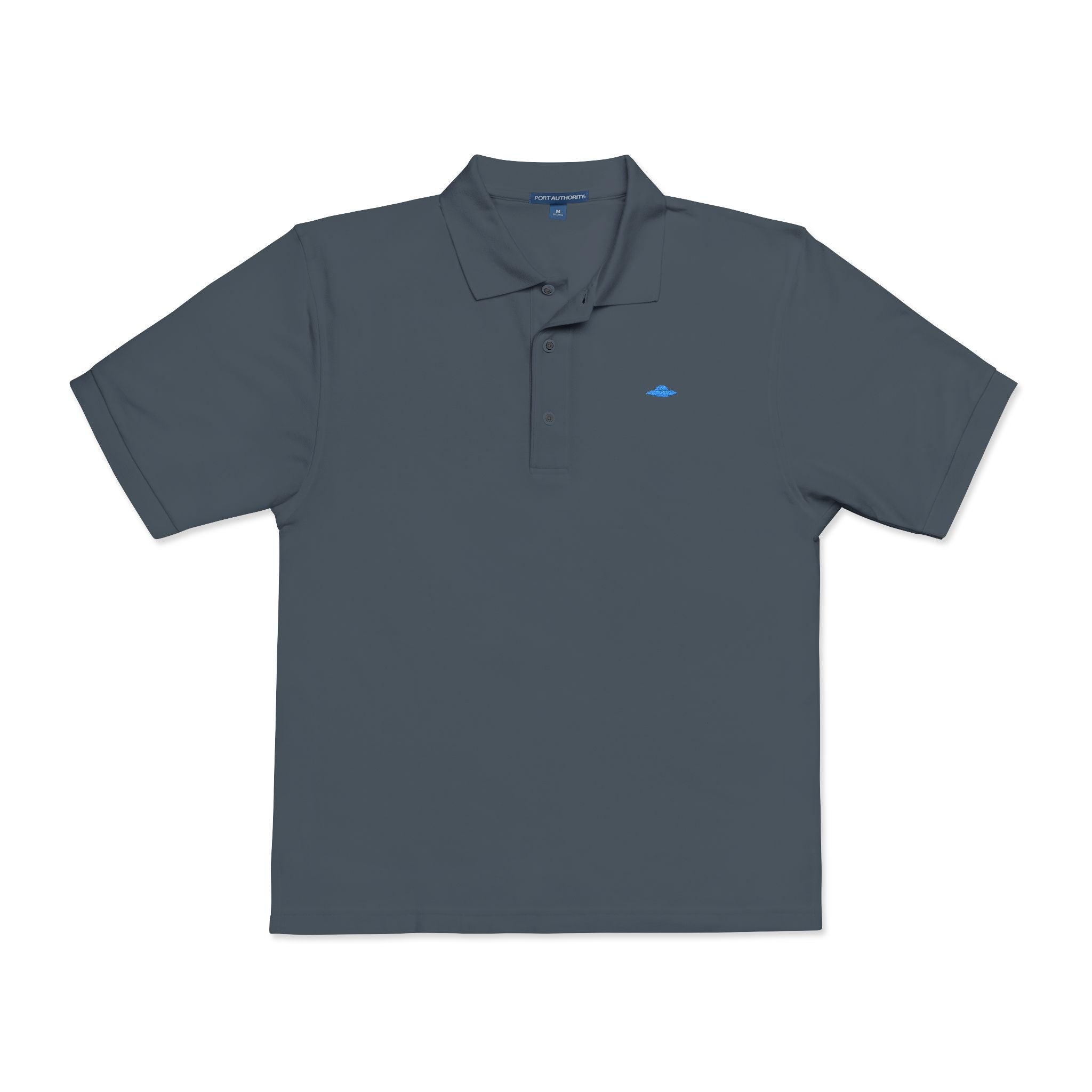 UFO Polo Blue Silhouette