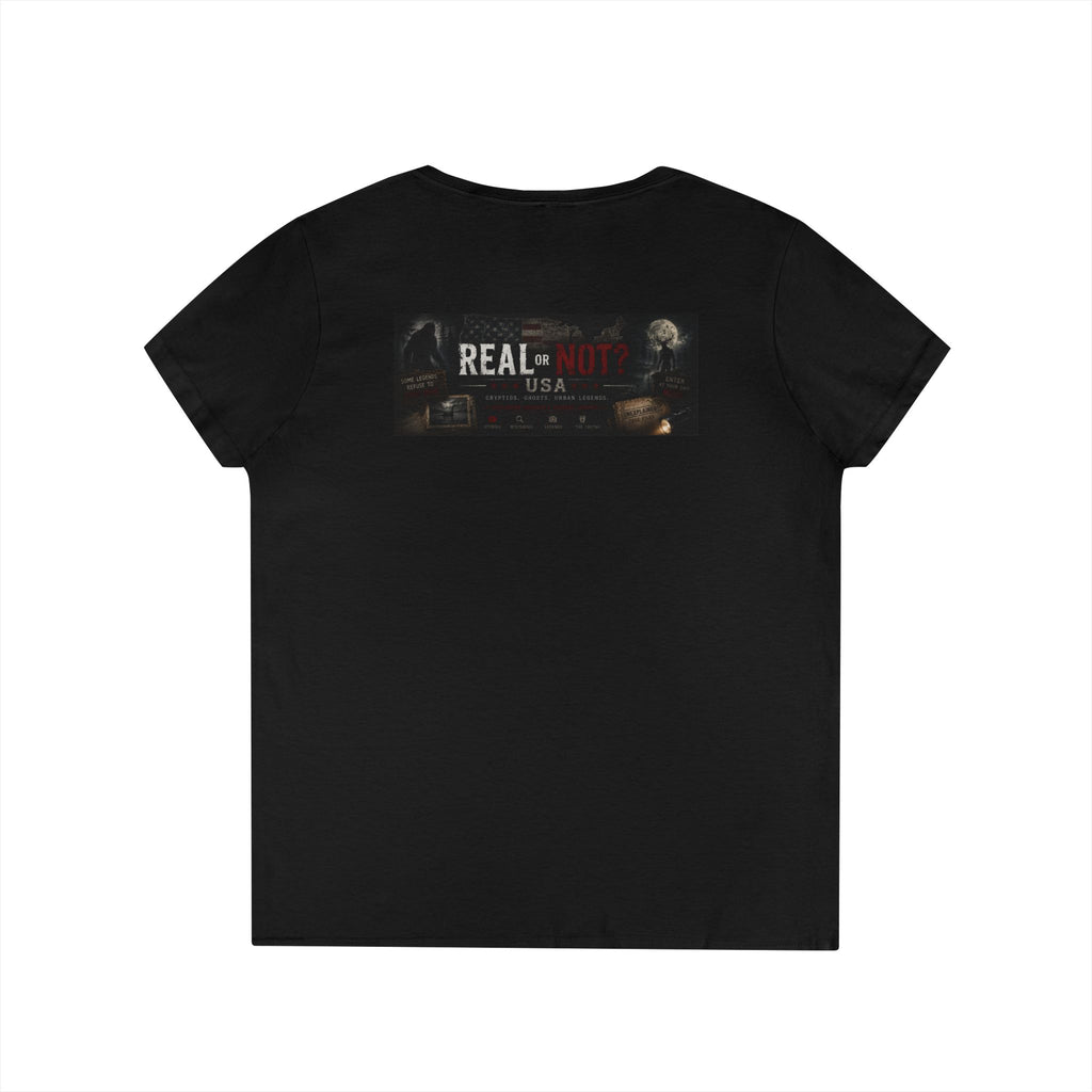 Real or Not? USA Women's V-Neck T-Shirt
