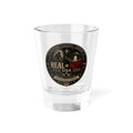 Real or Not? USA Shot Glass – 1.5oz Paranormal Vintage Badge