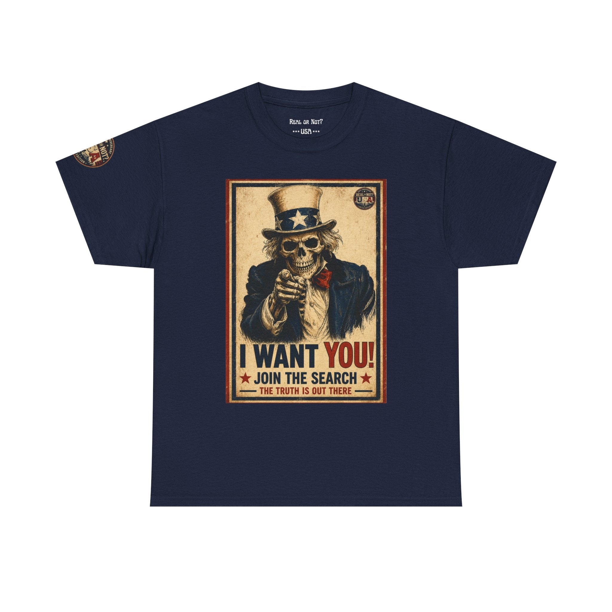 Uncle Sam Skull Limited Edition 250th USA Anniversary T- Shirt