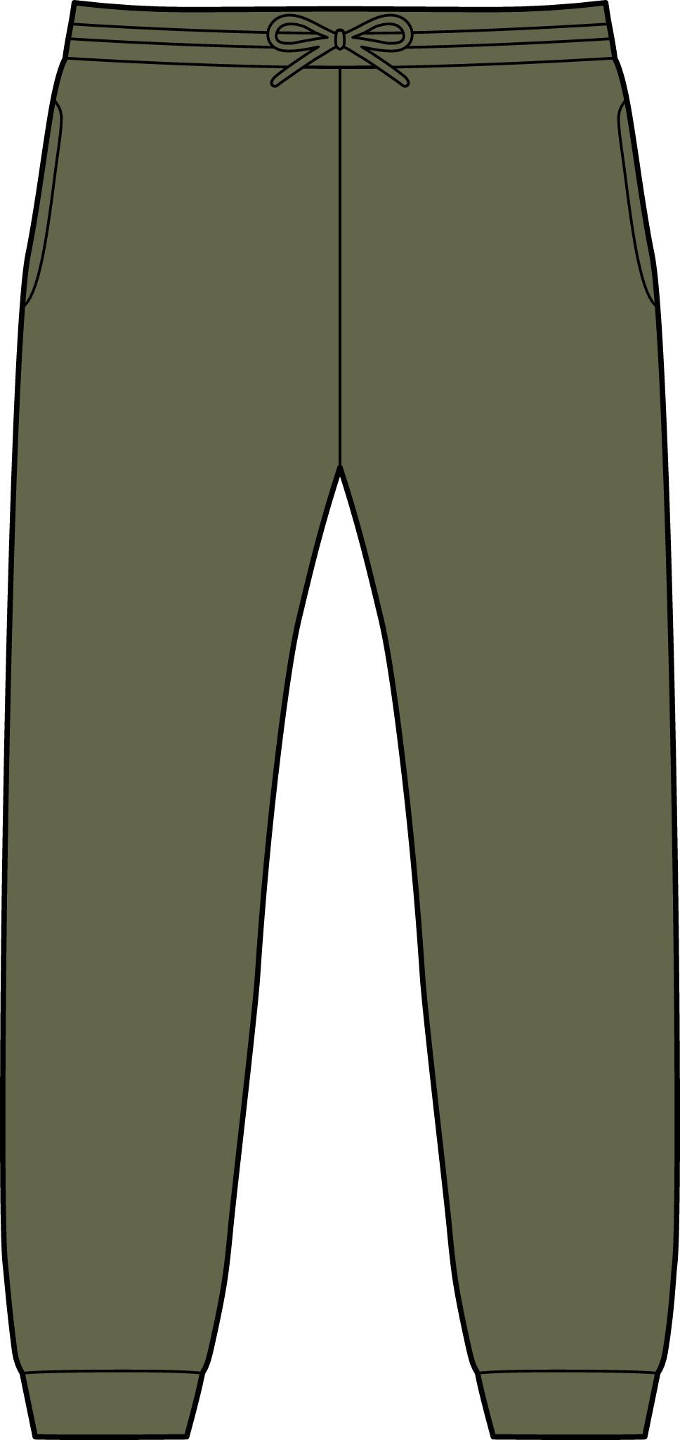 Real Or Not? USA Vintage Joggers — Casual Pocket Sweatpants