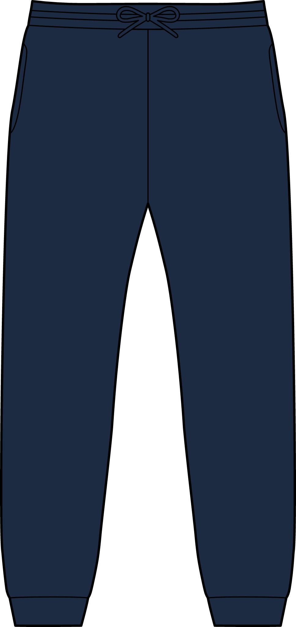 Real Or Not? USA Vintage Joggers — Casual Pocket Sweatpants