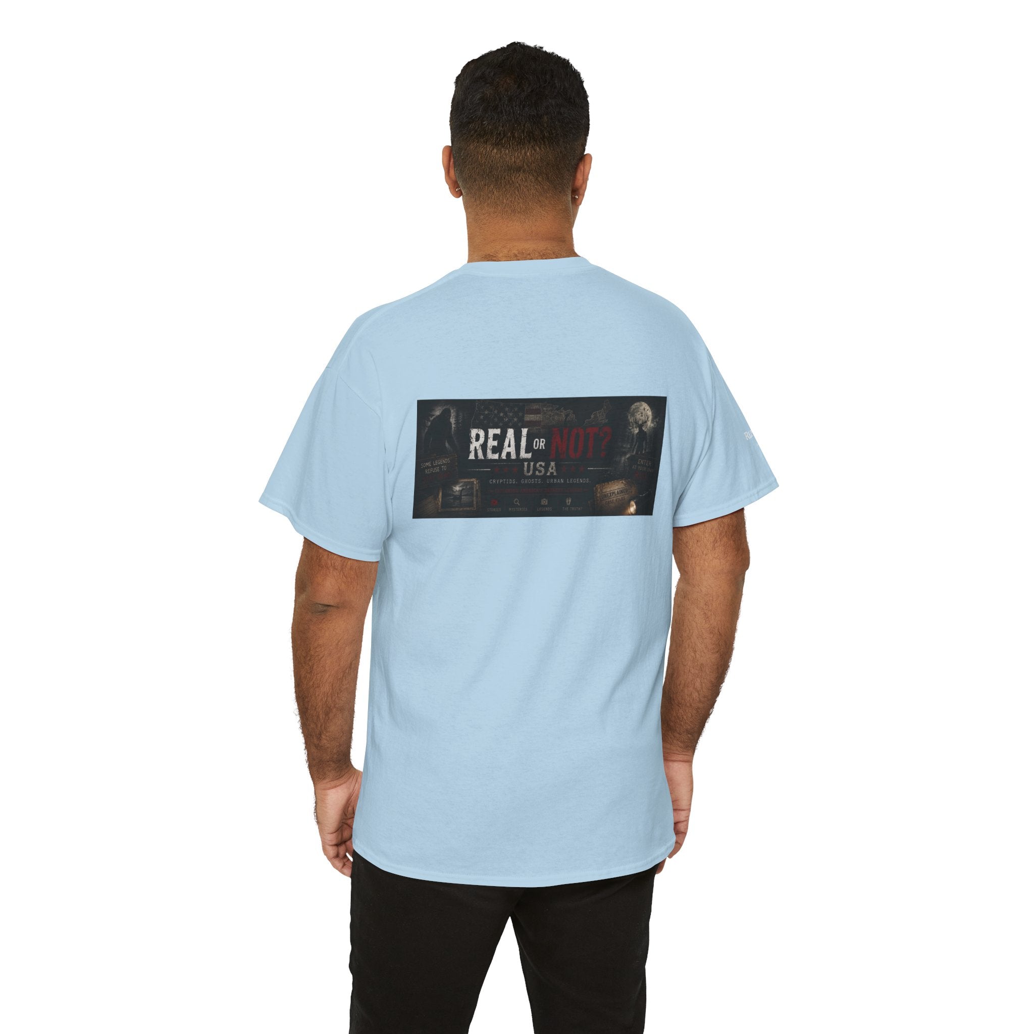 Official Real or Not? USA Vintage Graphic T-Shirt