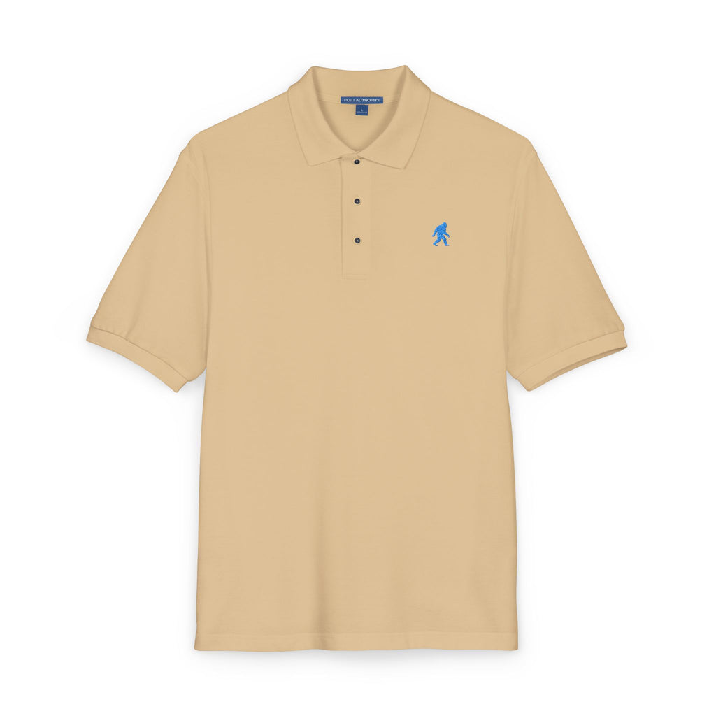 Bigfoot Polo Blue Silhouette