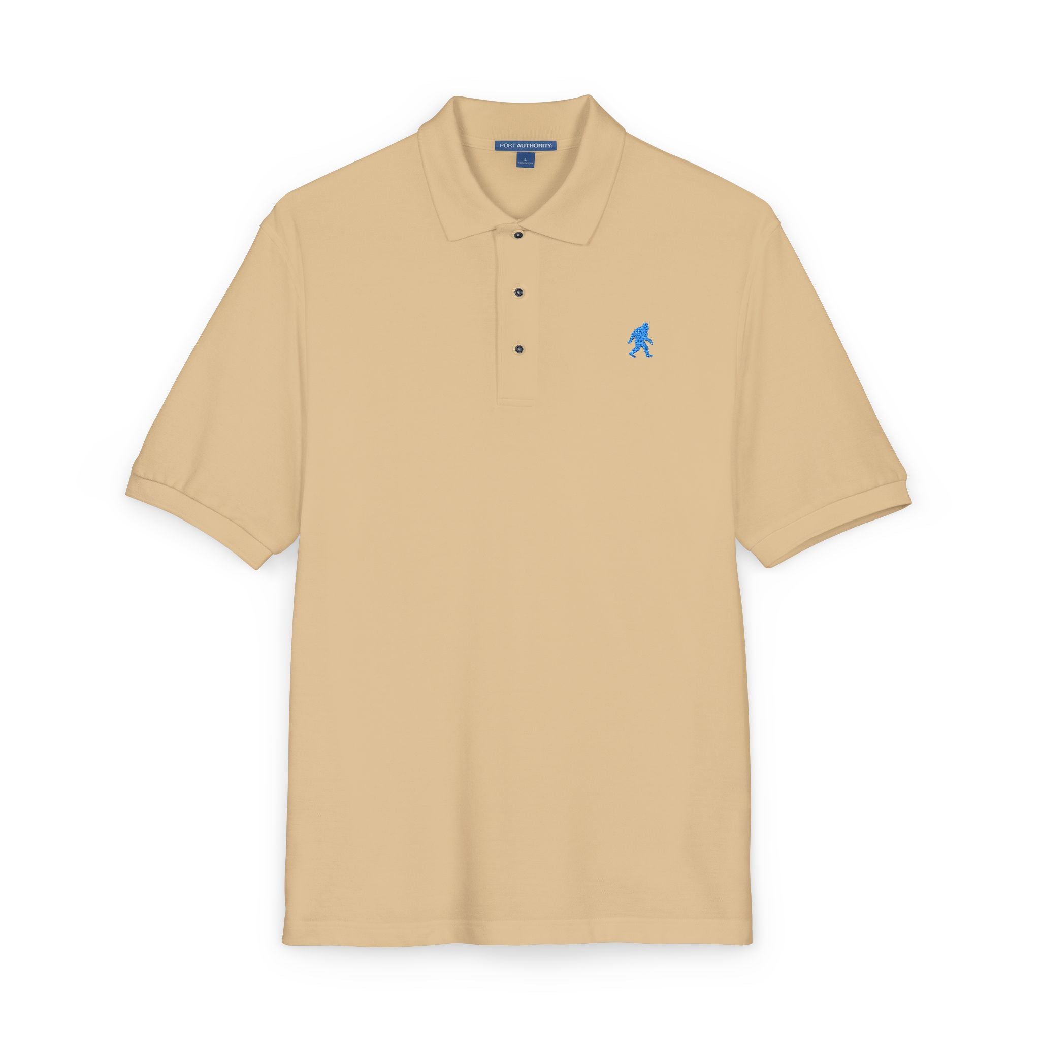 Bigfoot Polo Blue Silhouette