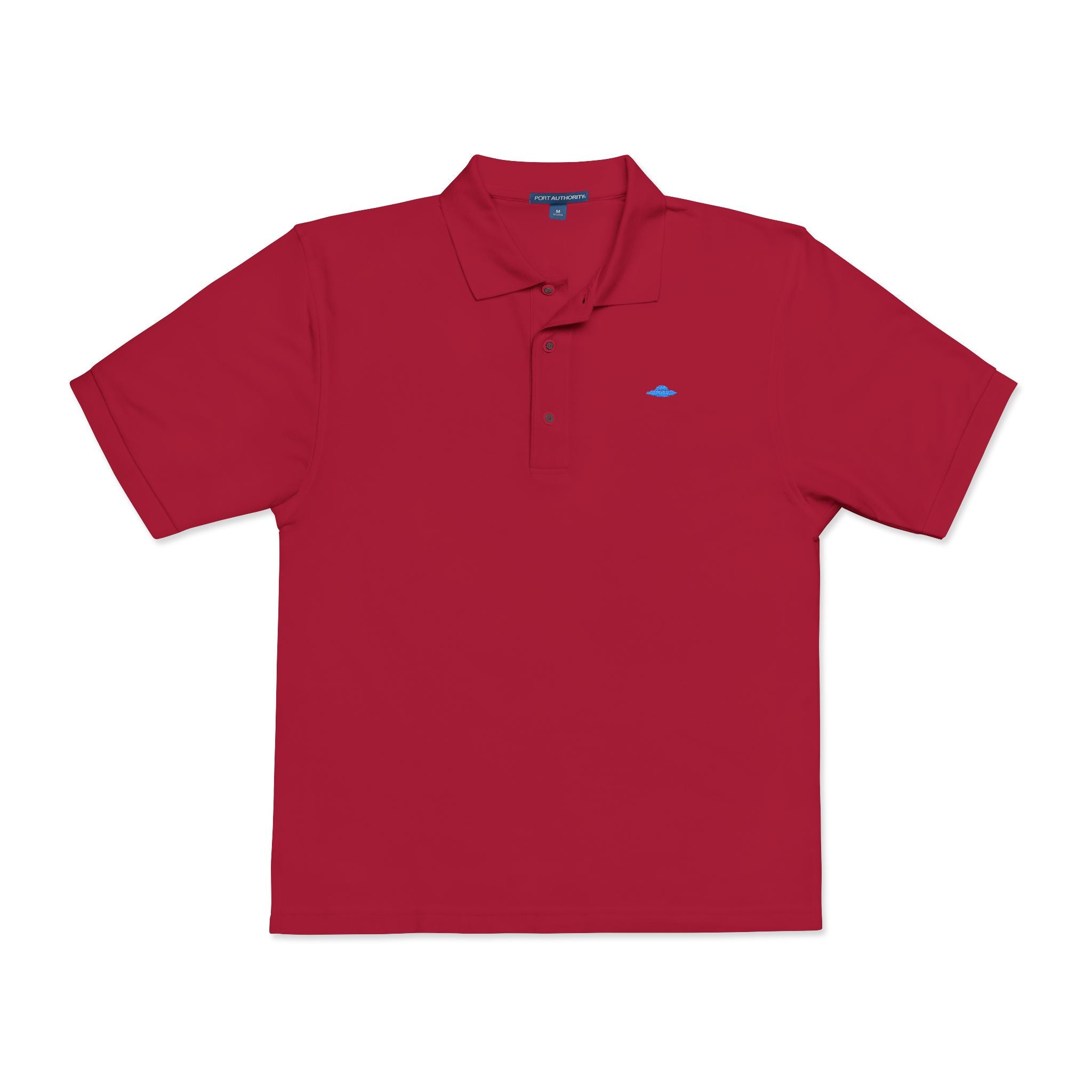 UFO Polo Blue Silhouette