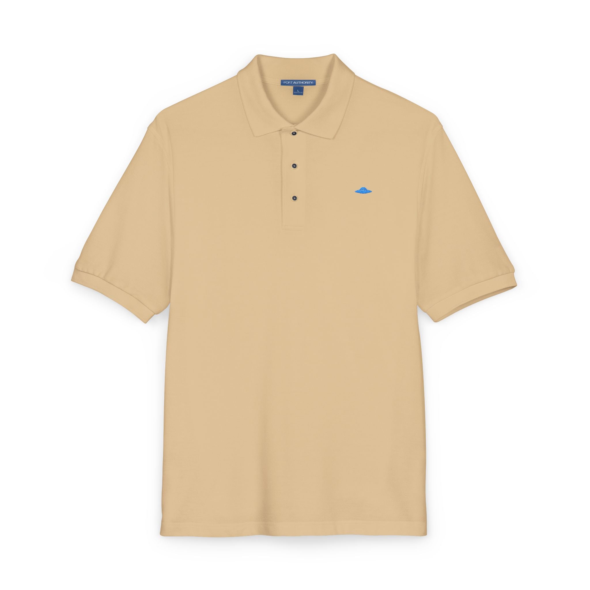 UFO Polo Blue Silhouette