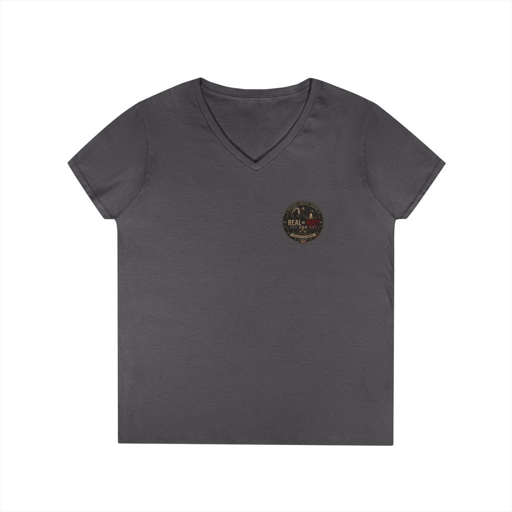 Real or Not? USA Women's V-Neck T-Shirt