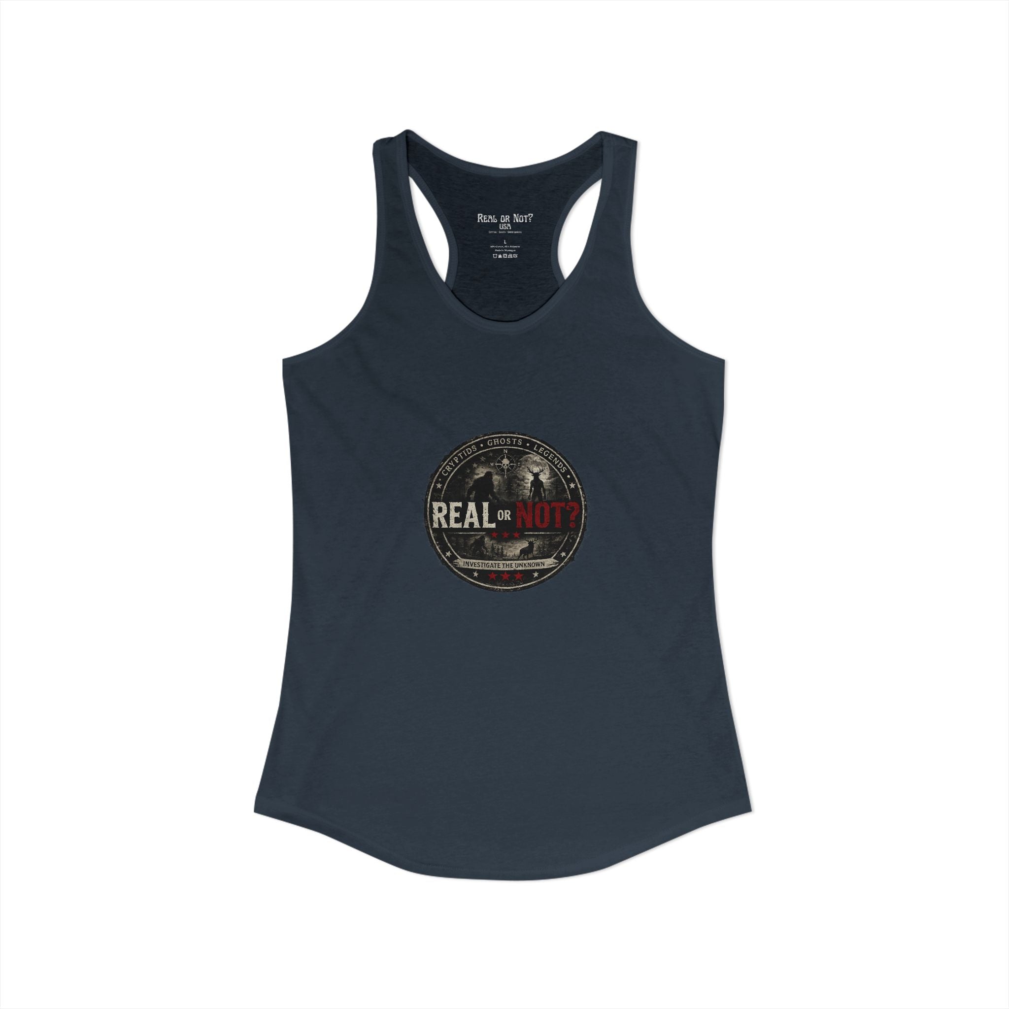 Real or Not? USA Women's Racerback Tank