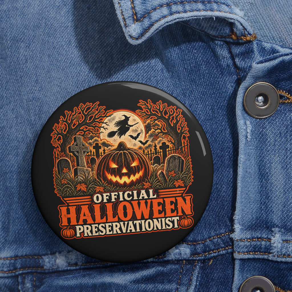 Halloween Preservationist v.1 Pin Button