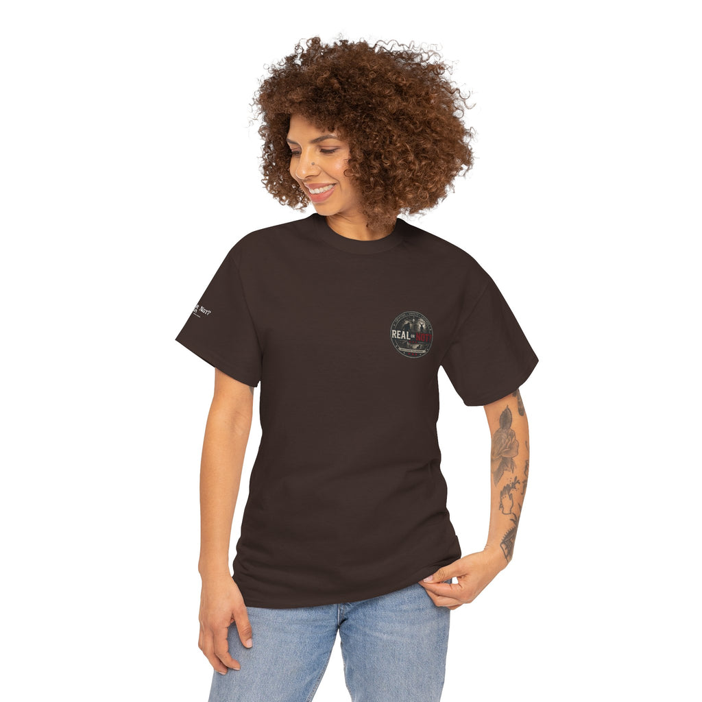 Official Real or Not? USA Vintage Graphic T-Shirt