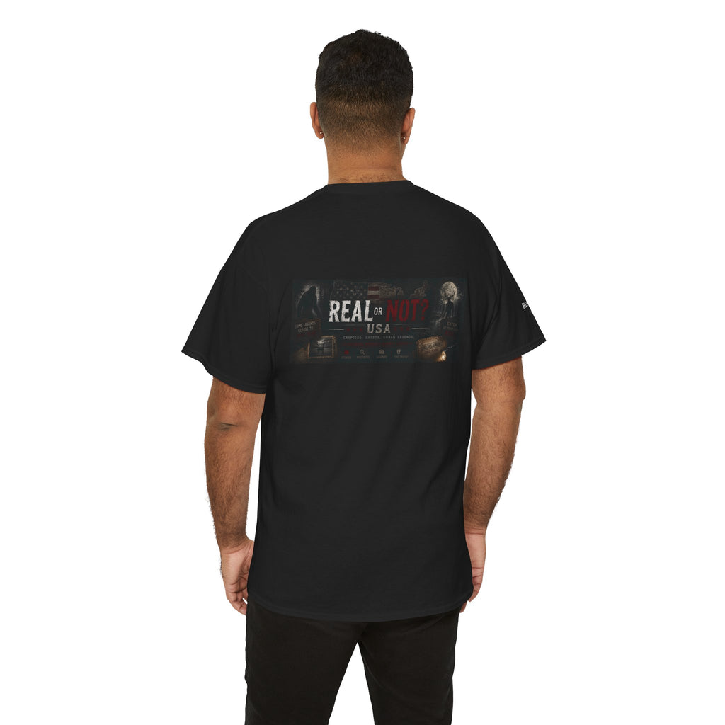 Official Real or Not? USA Vintage Graphic T-Shirt